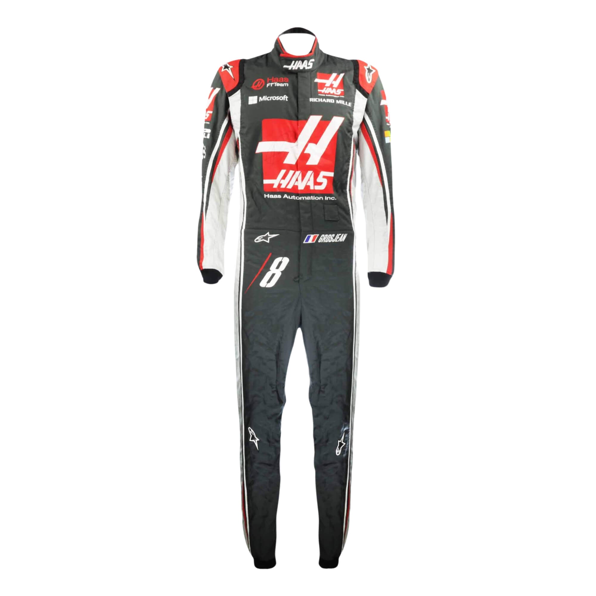 Romain Grosjean 2017 F1 Racing Suit Team Haas
