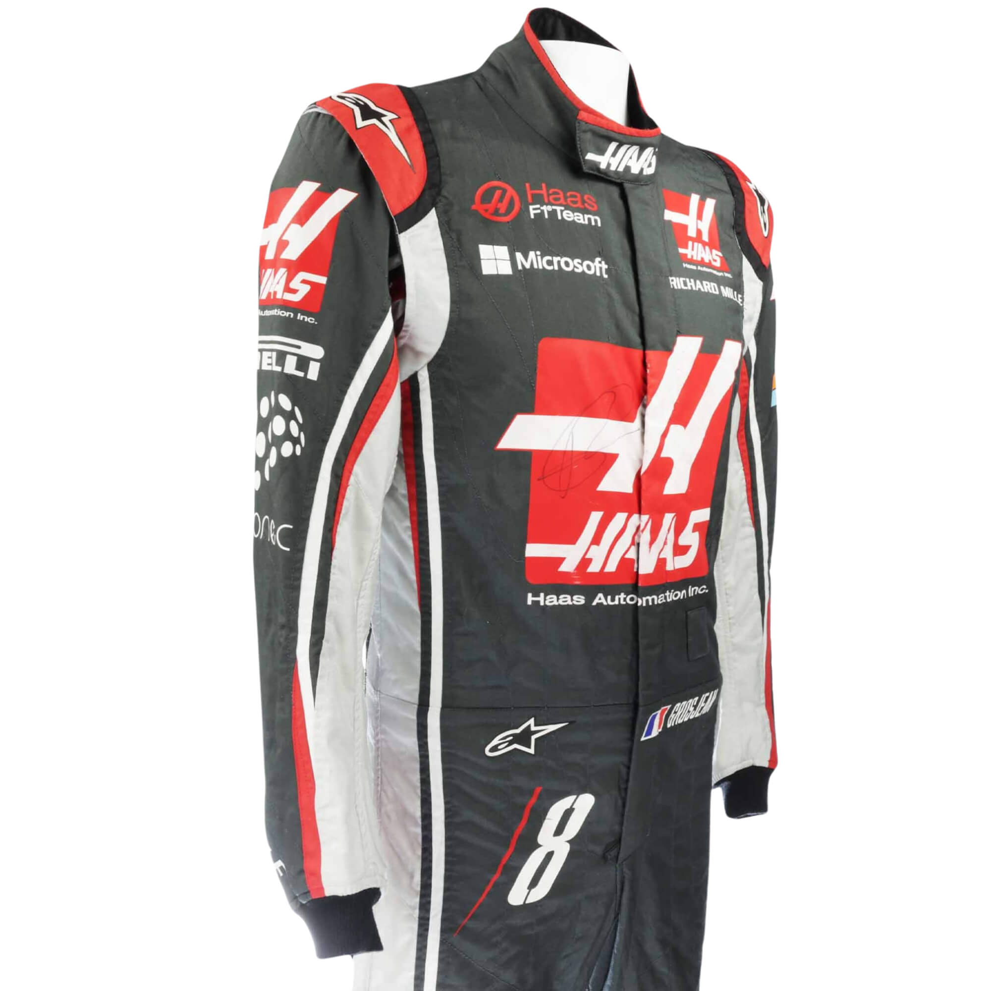Romain Grosjean 2017 F1 Racing Suit Team Haas