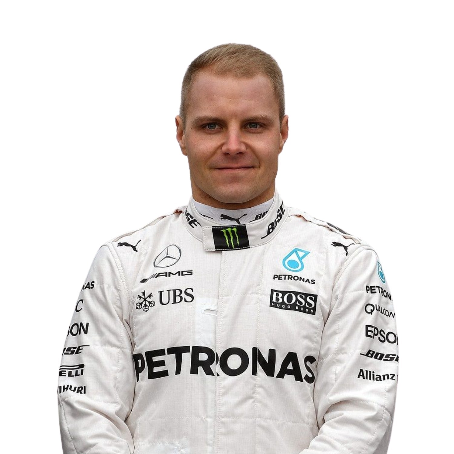 Valtteri Bottas 2017 F1 Racing Suit Team Mercedes