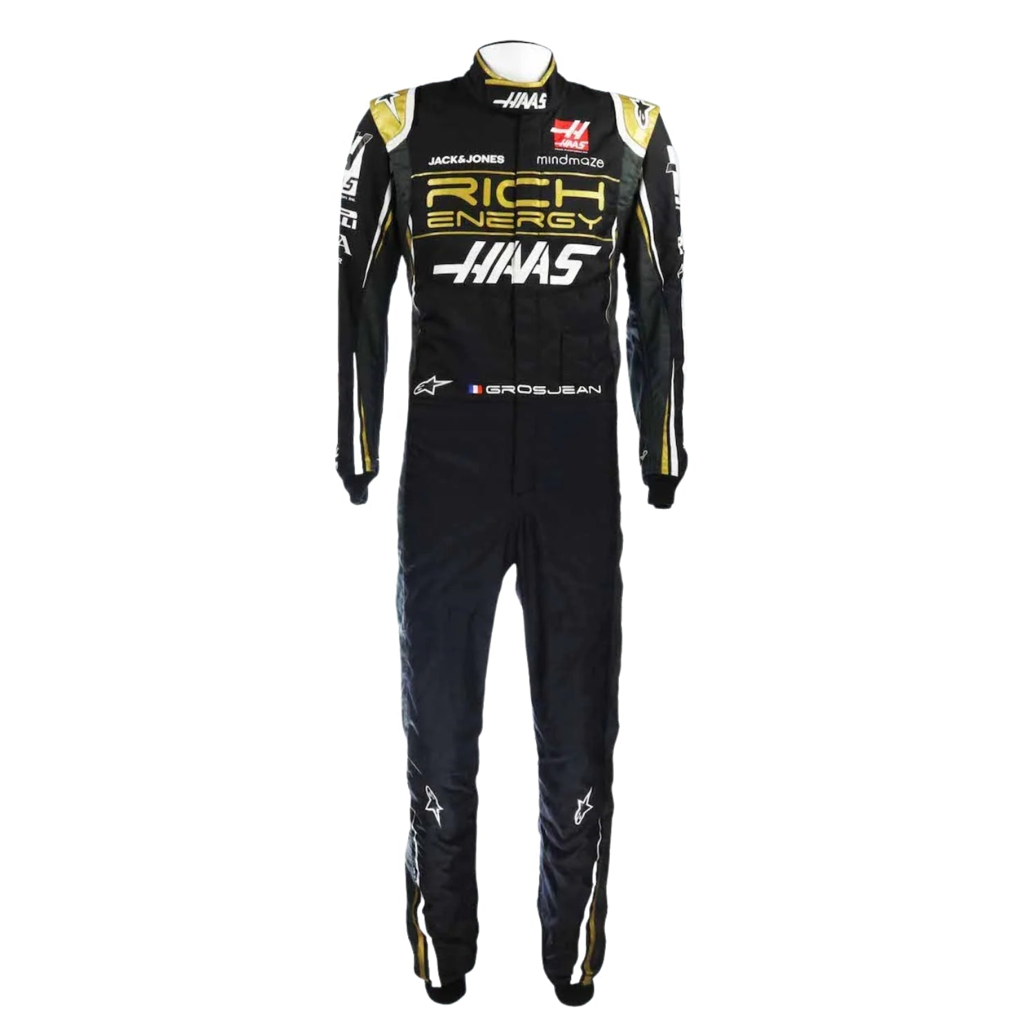 Romain Grosjean 2019 F1 Racing Suit Team Haas