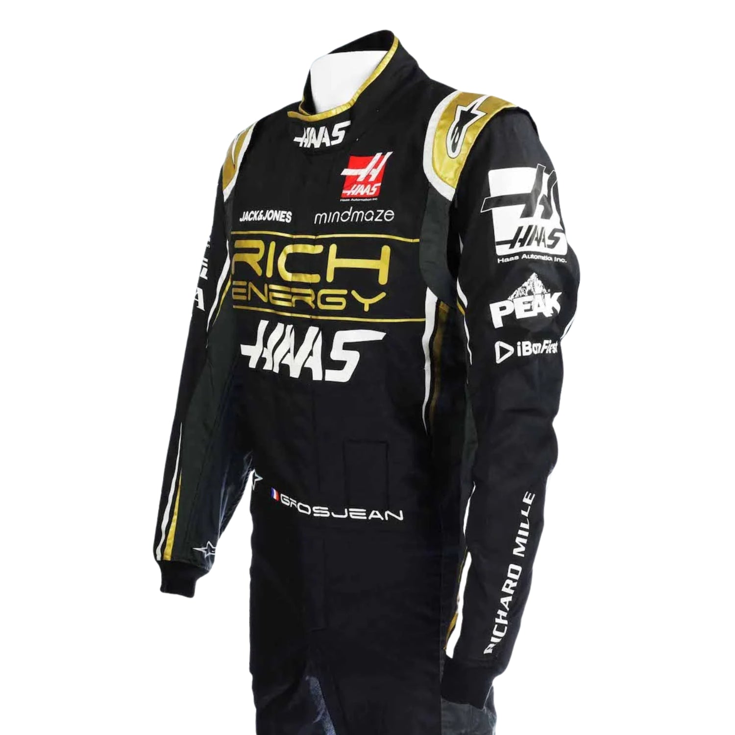 Romain Grosjean 2019 F1 Racing Suit Team Haas