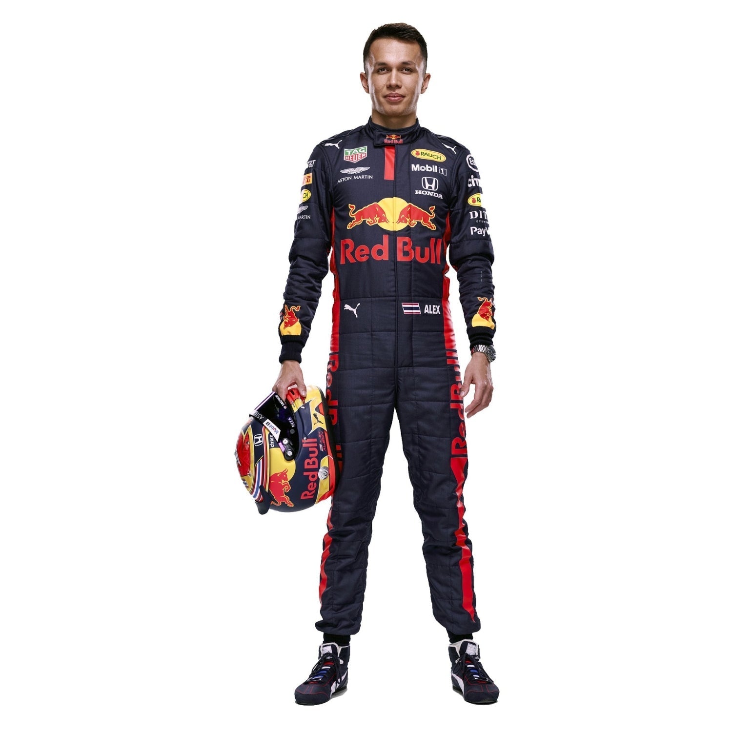Alexander Albon 2020 F1 Racing Suit Team Red Bull