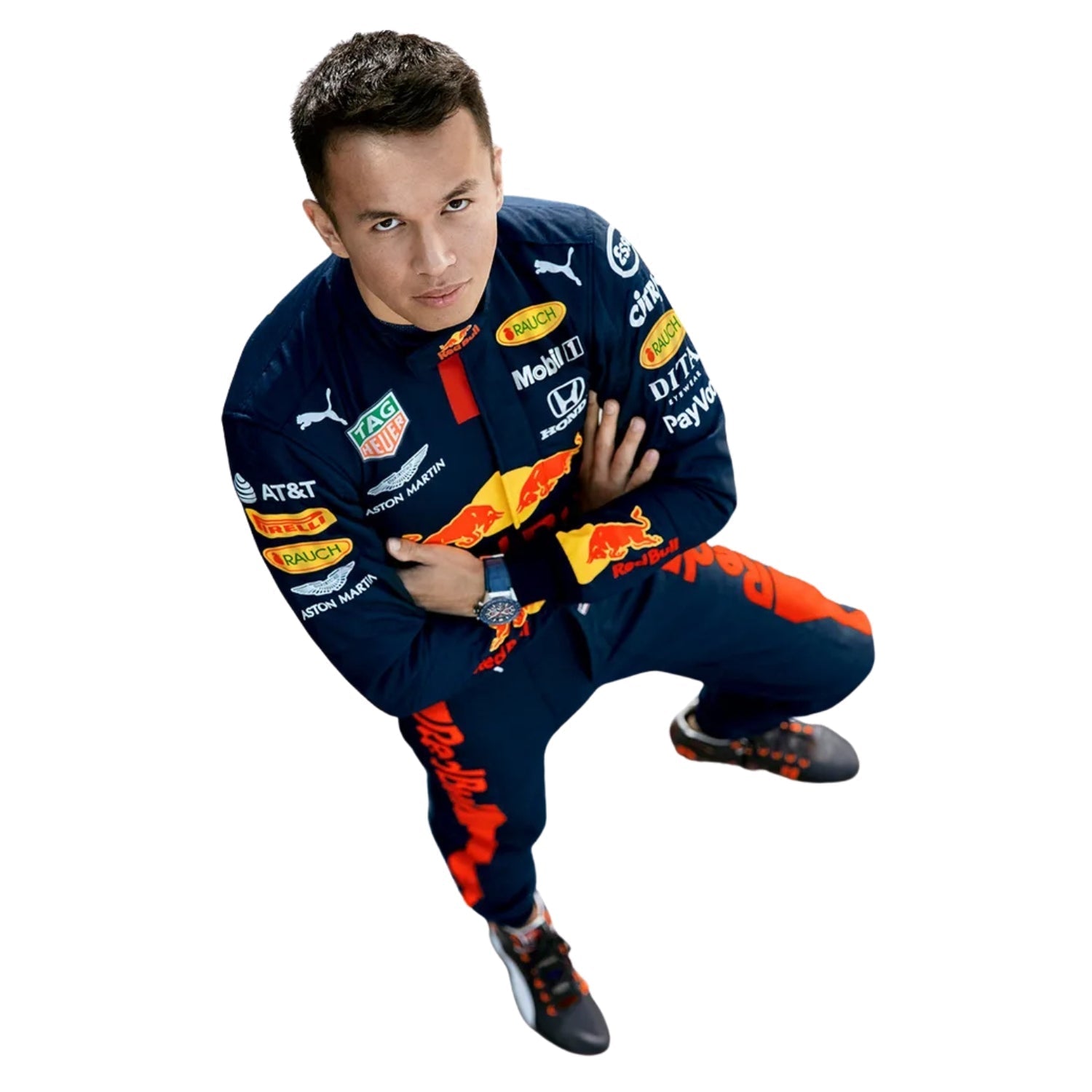 Alexander Albon 2020 F1 Racing Suit Team Red Bull