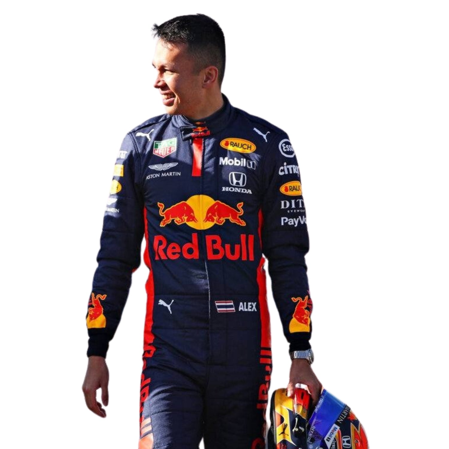 Alexander Albon 2020 F1 Racing Suit Team Red Bull