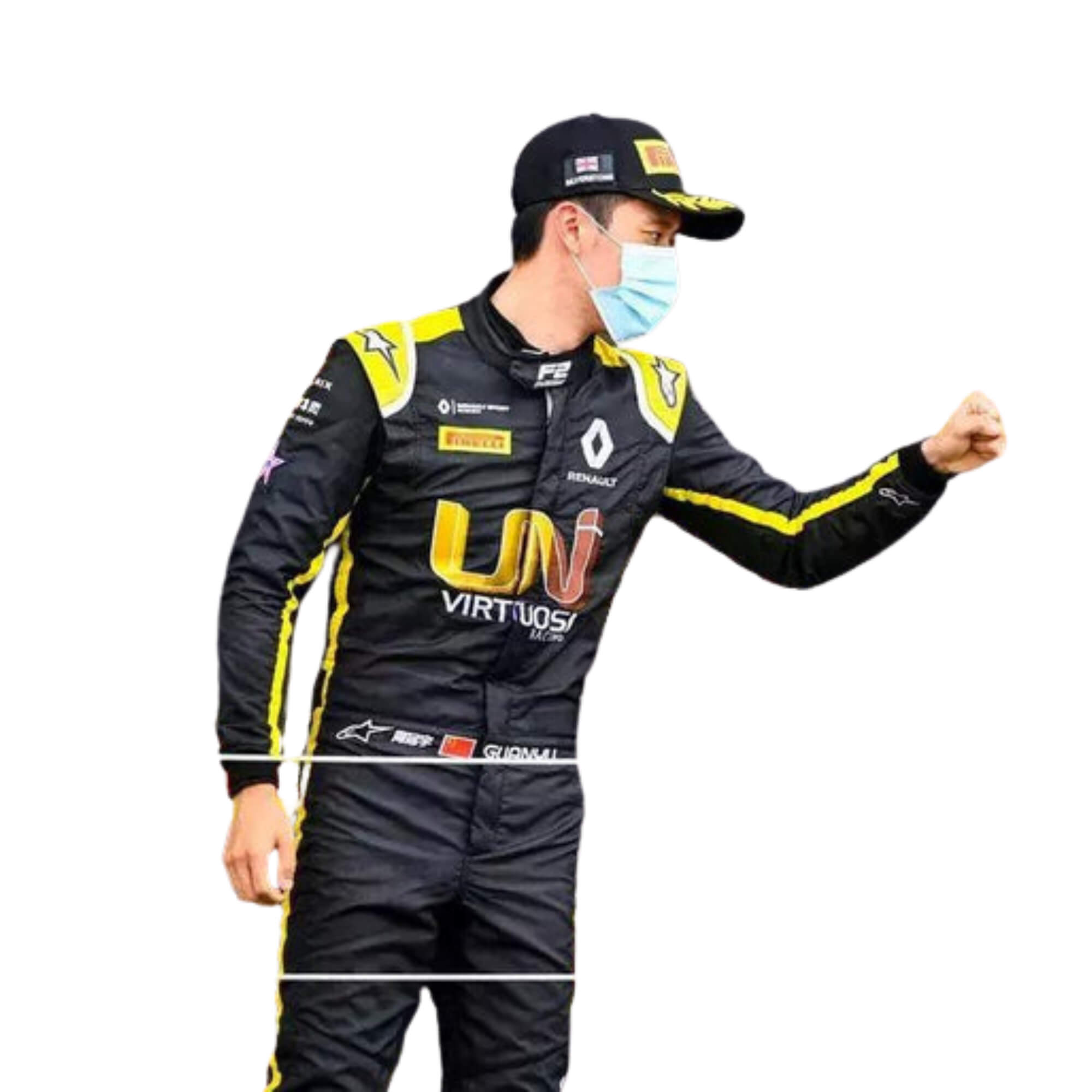 Zhou Guanyu 2020 Renault F1 Racing Suit