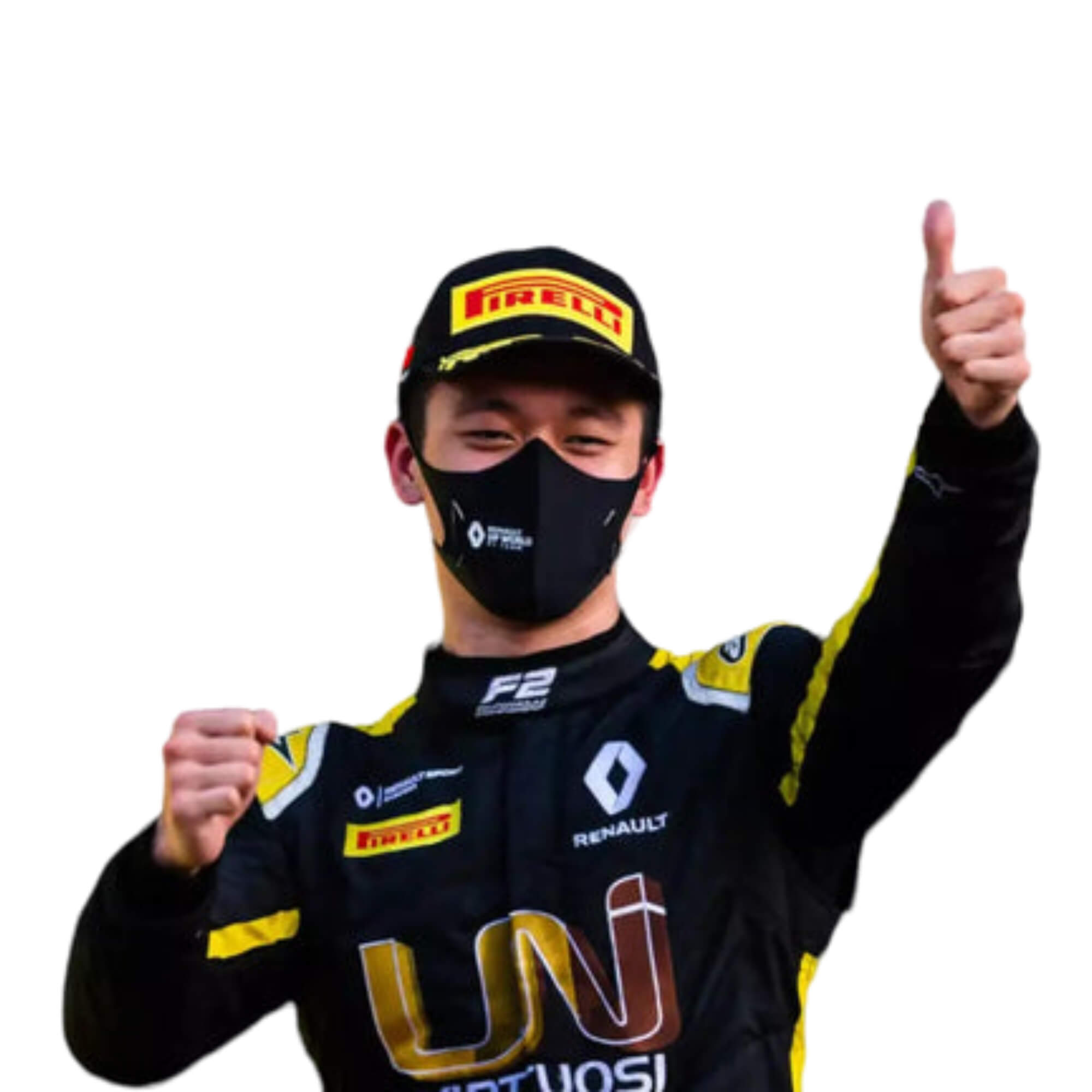Zhou Guanyu 2020 Renault F1 Racing Suit