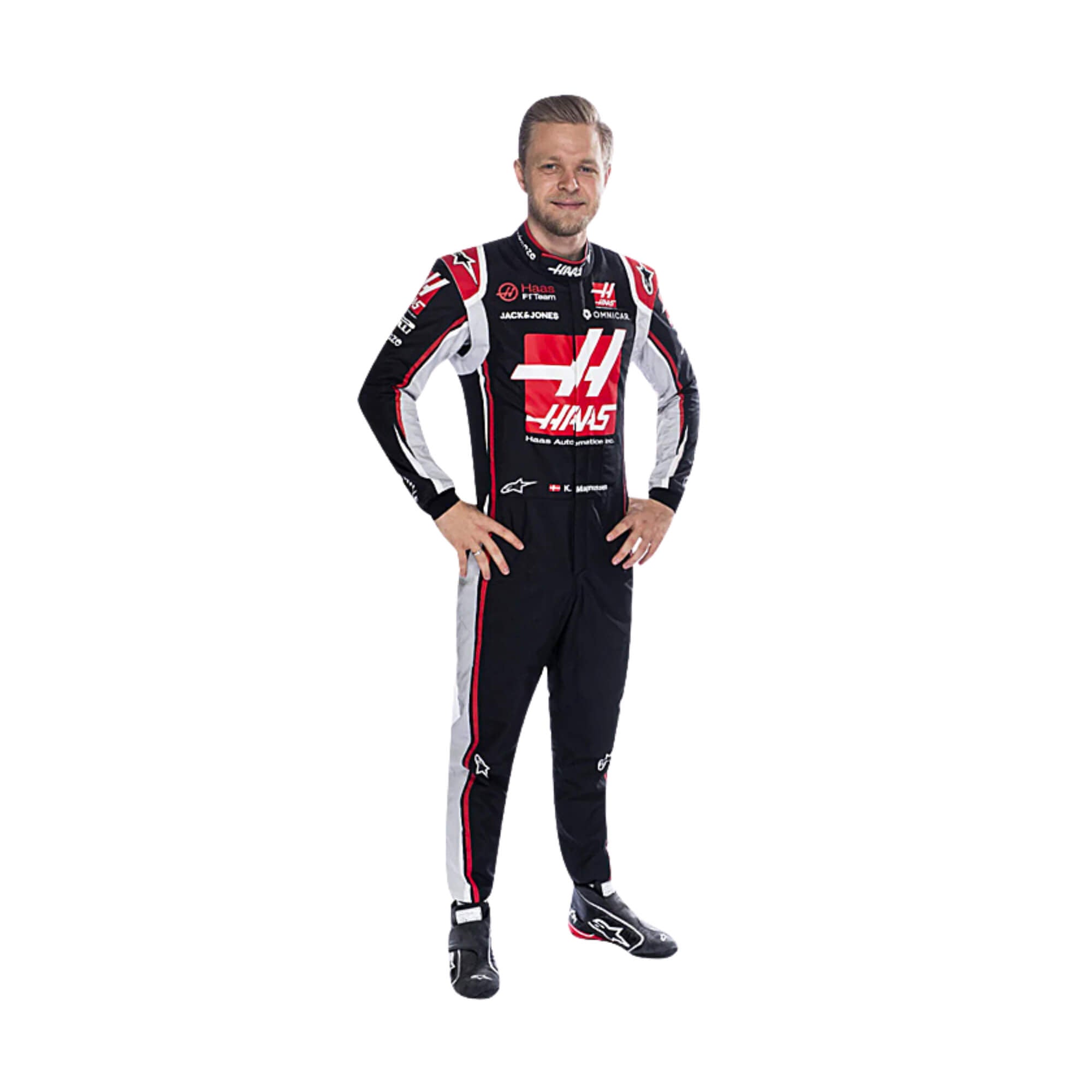 Kevin Magnussen 2020 F1 Racing Suit Team Haas
