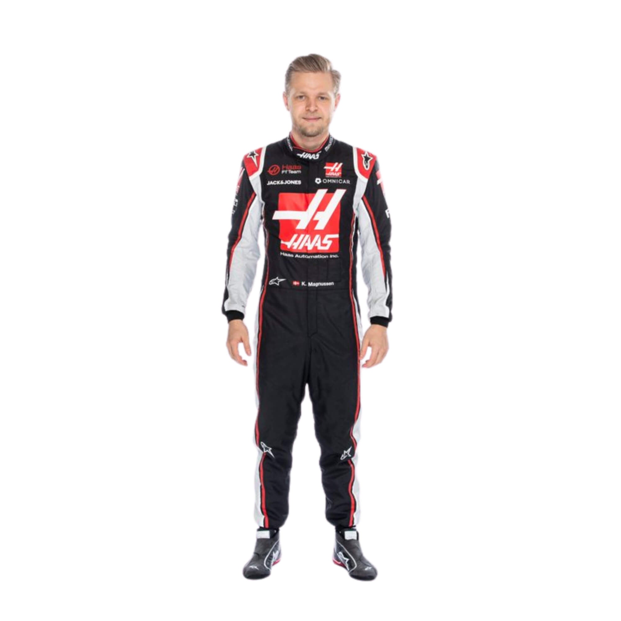 Kevin Magnussen 2020 F1 Racing Suit Team Haas