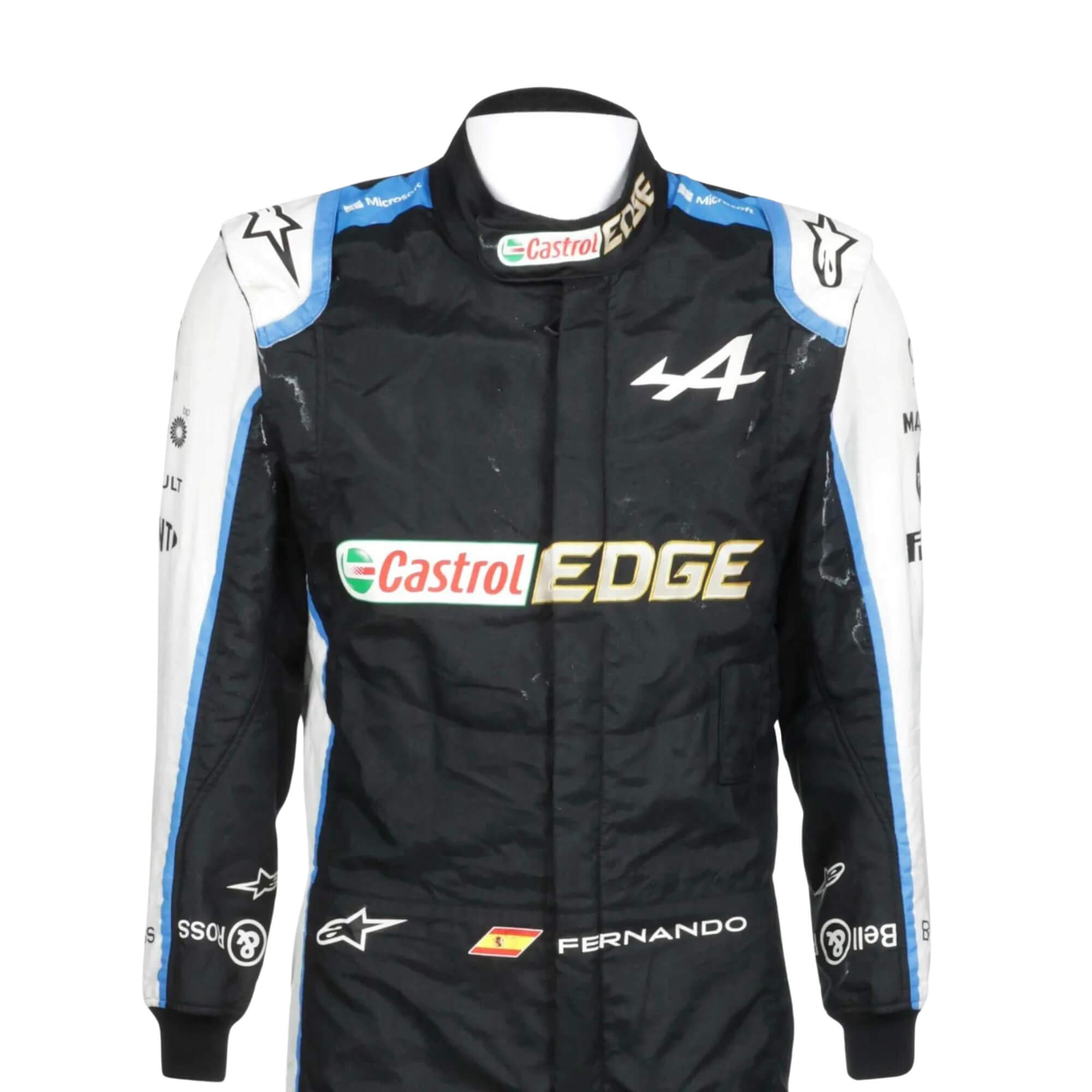Esteban Ocon 2021 Castrol F1 Racing Suit Team Alpine