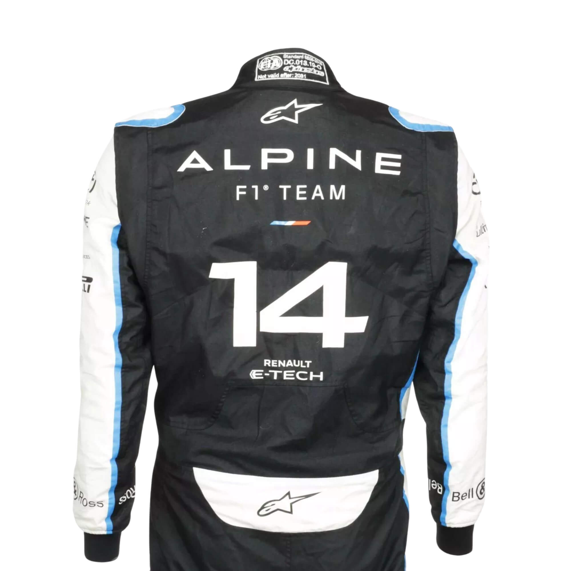 Fernando Alonso 2021 F1 Racing Suit Team Alpine
