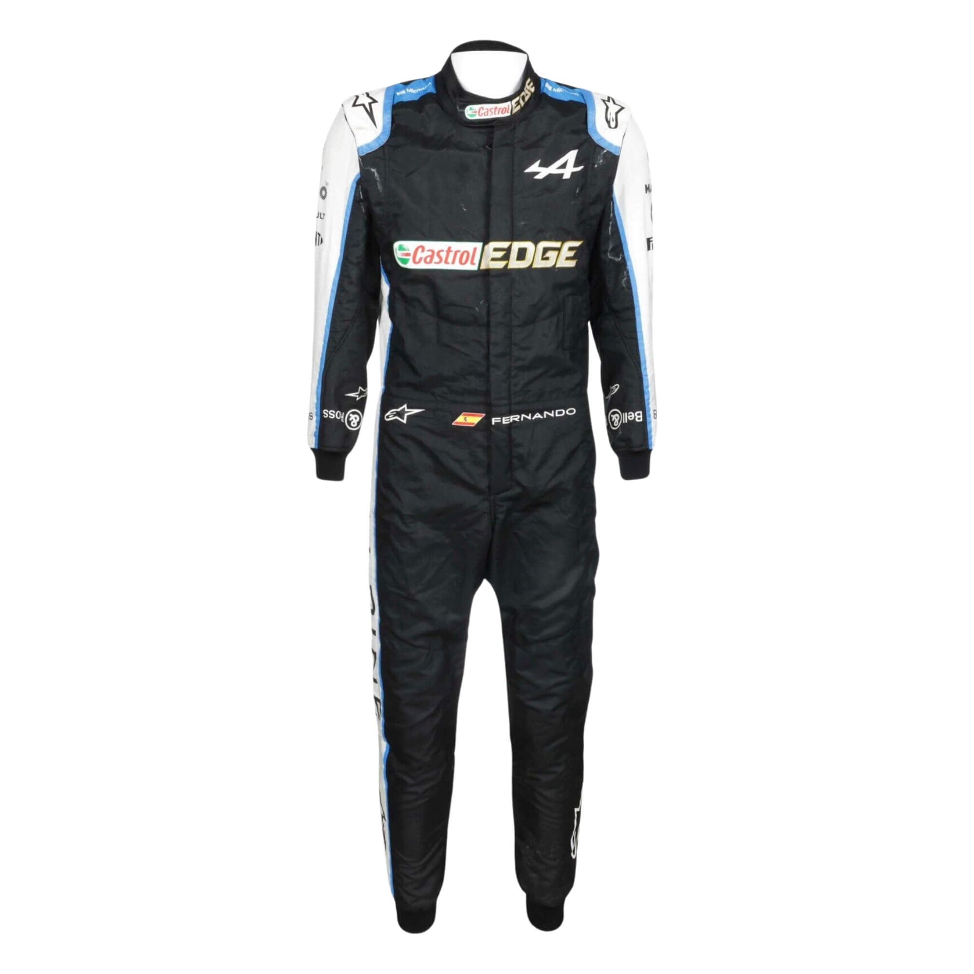 Fernando Alonso 2021 F1 Racing Suit Team Alpine