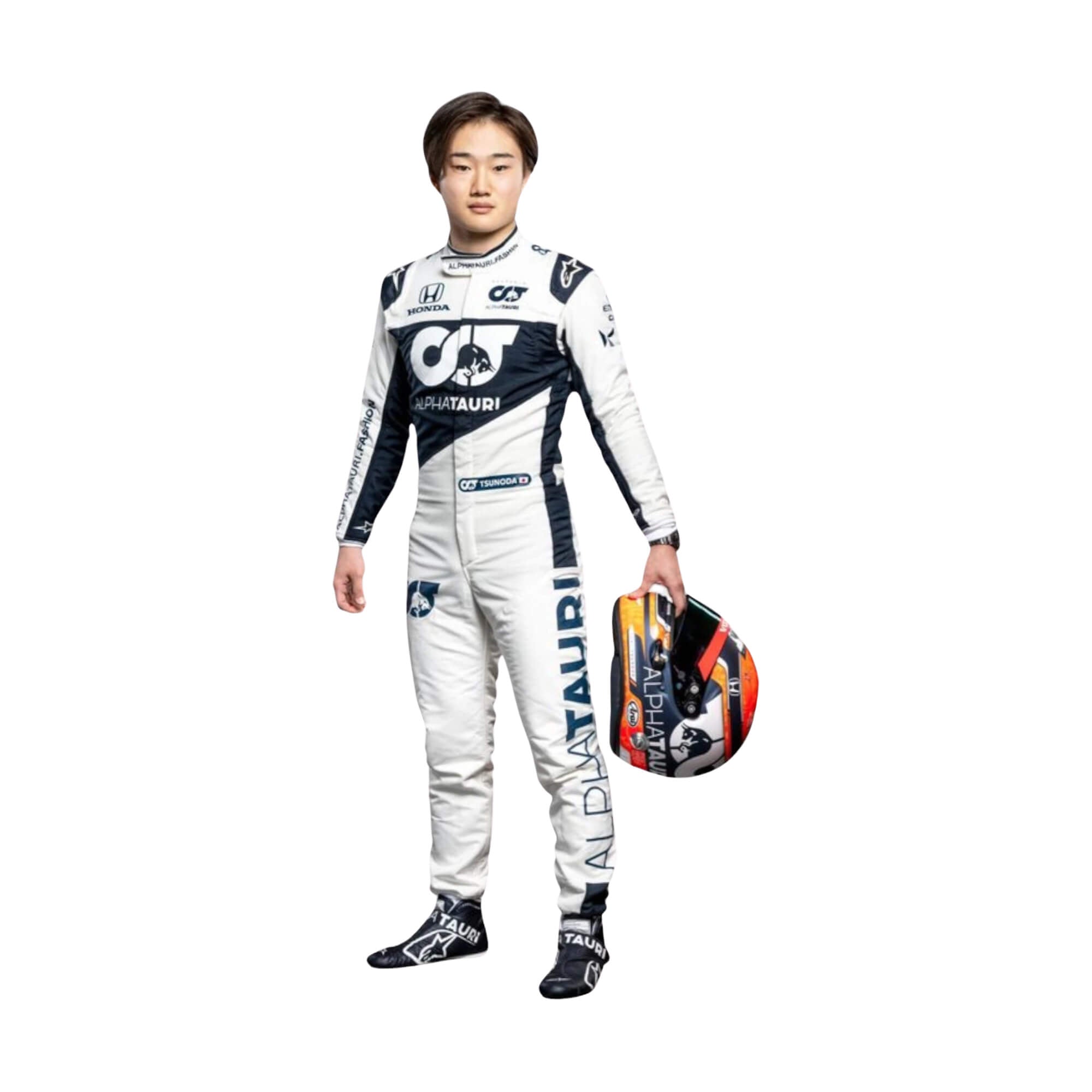 Yuki Tsunoda 2021 Rookie Season F1 Racing Suit