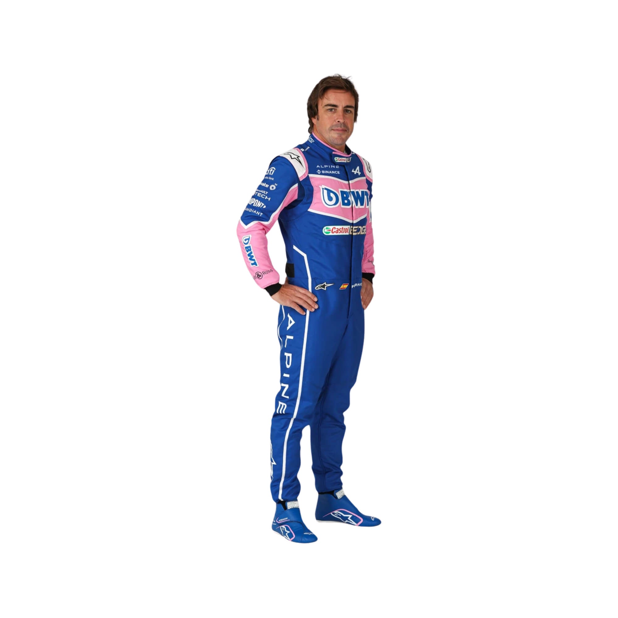 Fernando Alonso 2022 F1 Racing Suit Team Alpine
