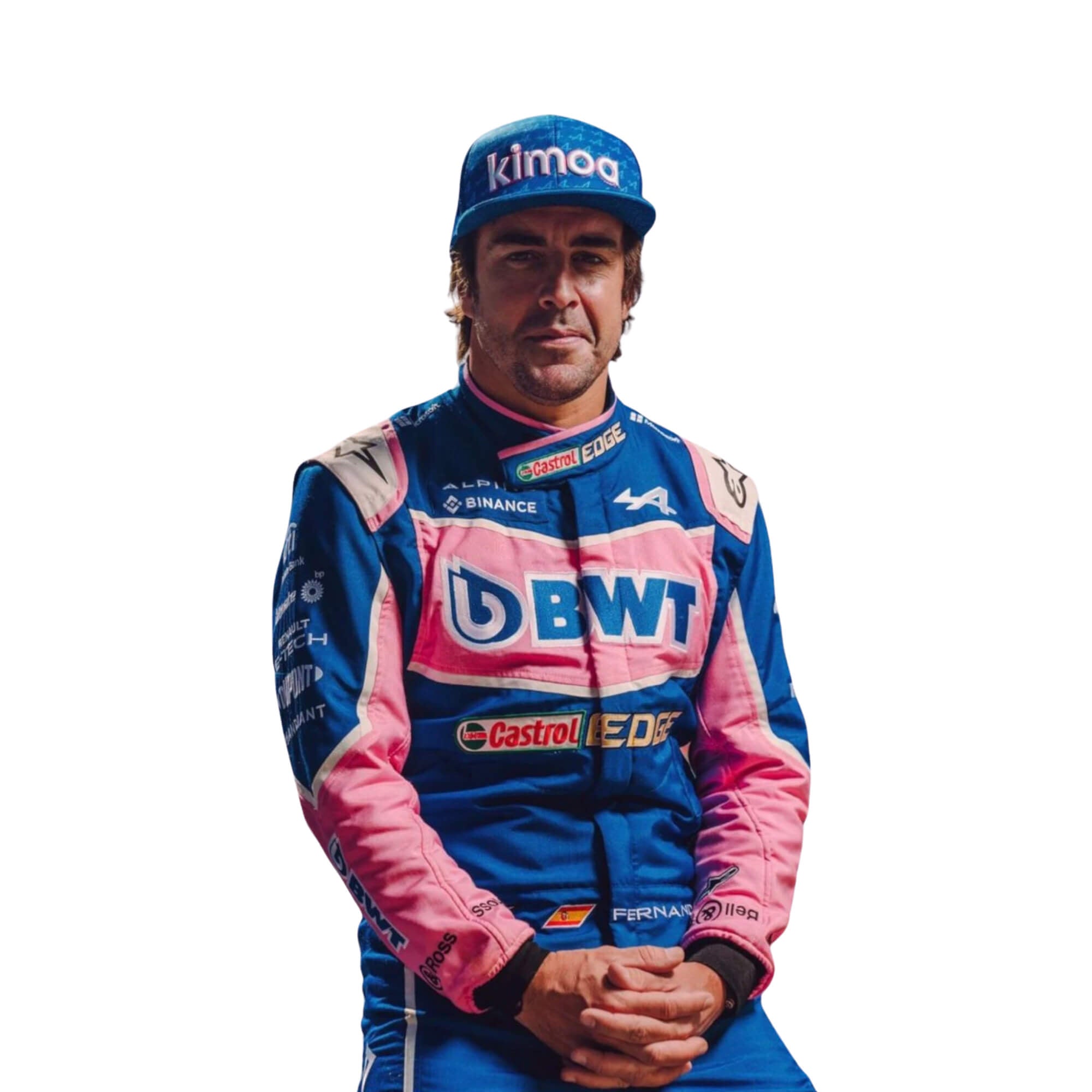 Fernando Alonso 2022 F1 Racing Suit Team Alpine