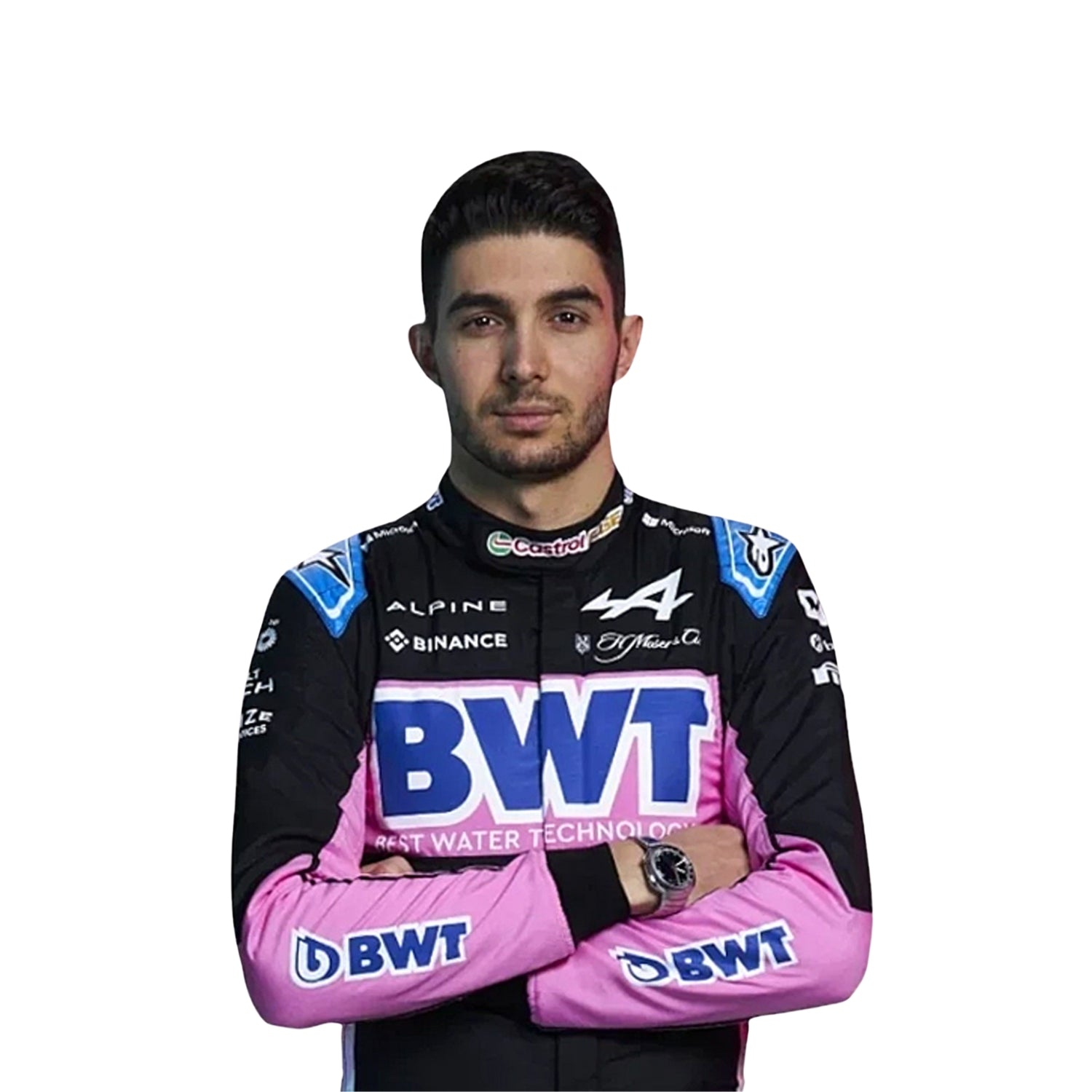 Esteban Ocon 2024 F1 Racing Suit Team Alpine