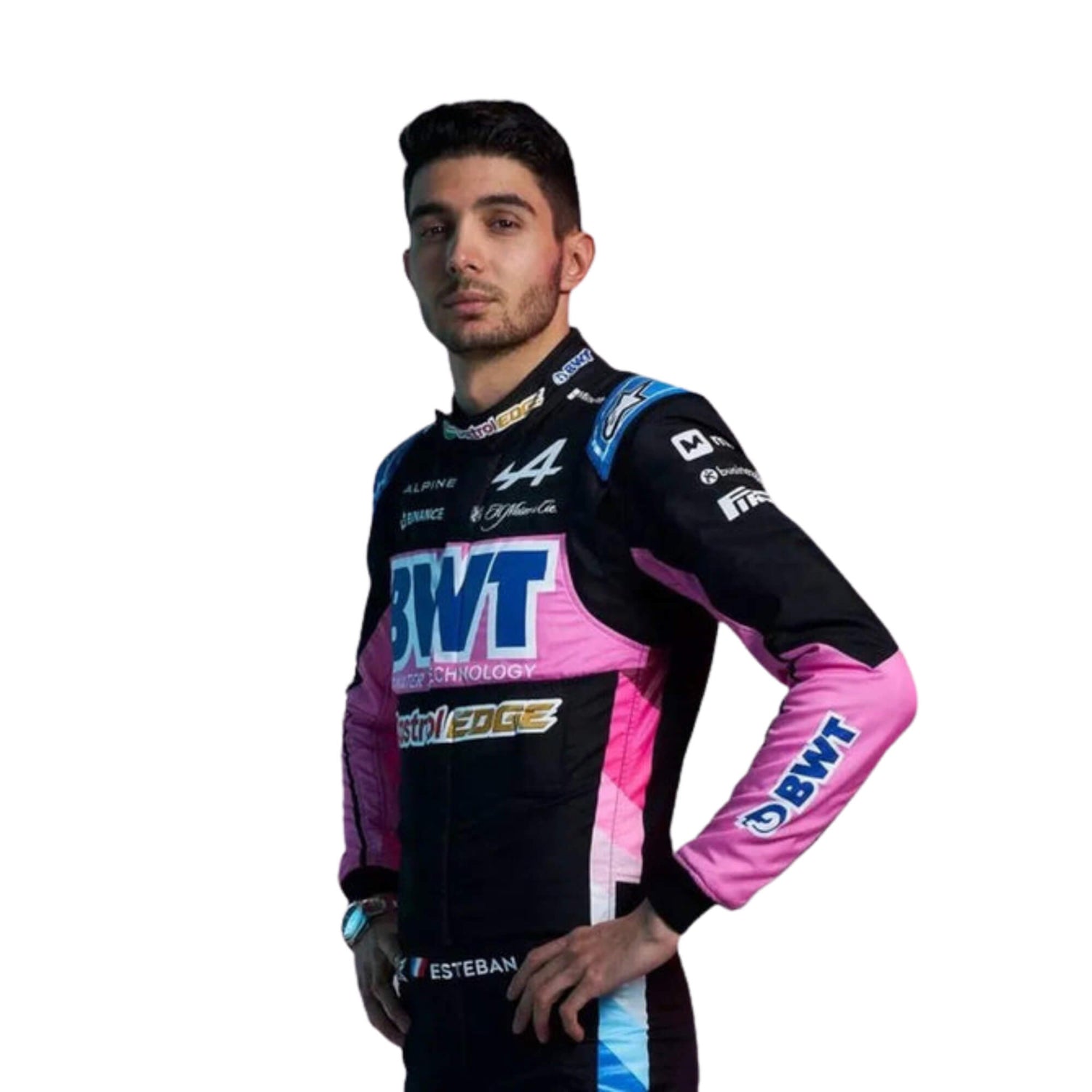Esteban Ocon 2024 F1 Racing Suit Team Alpine