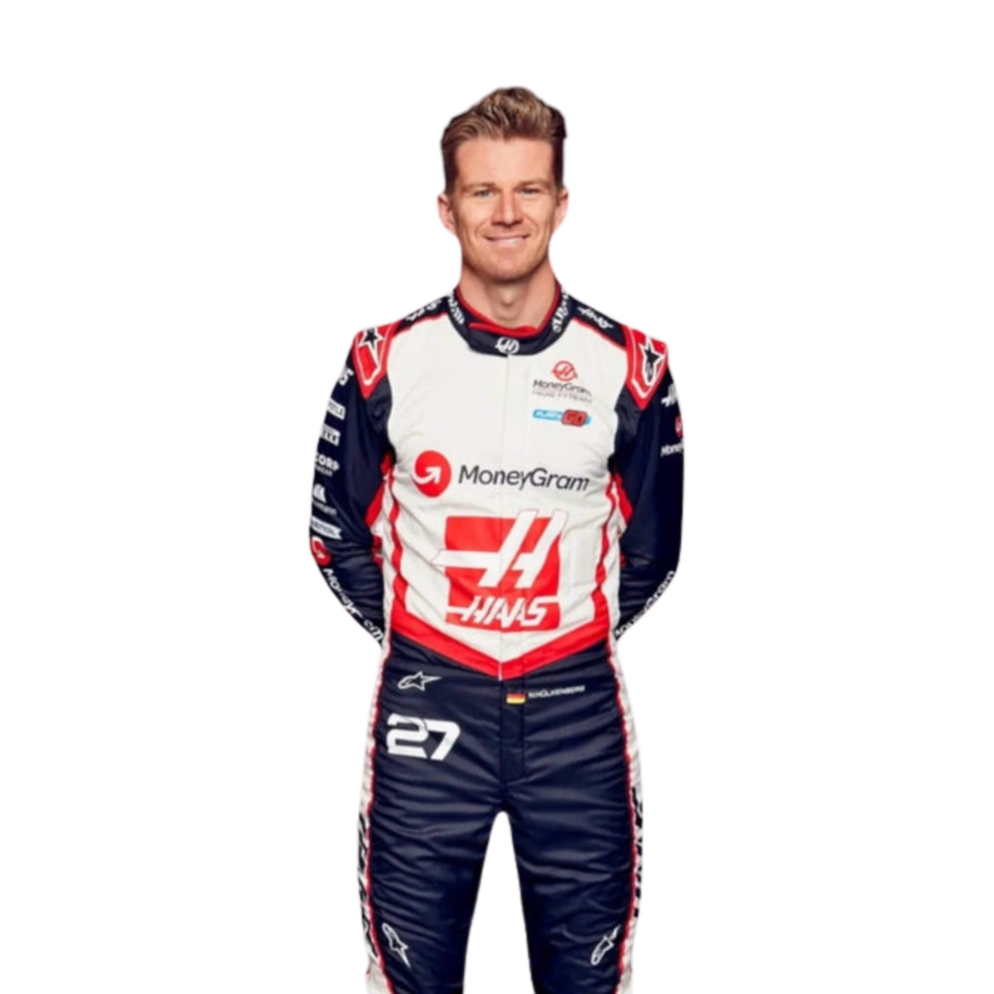 Nico Hulkenberg 2024 F1 Racing Suit Team Haas