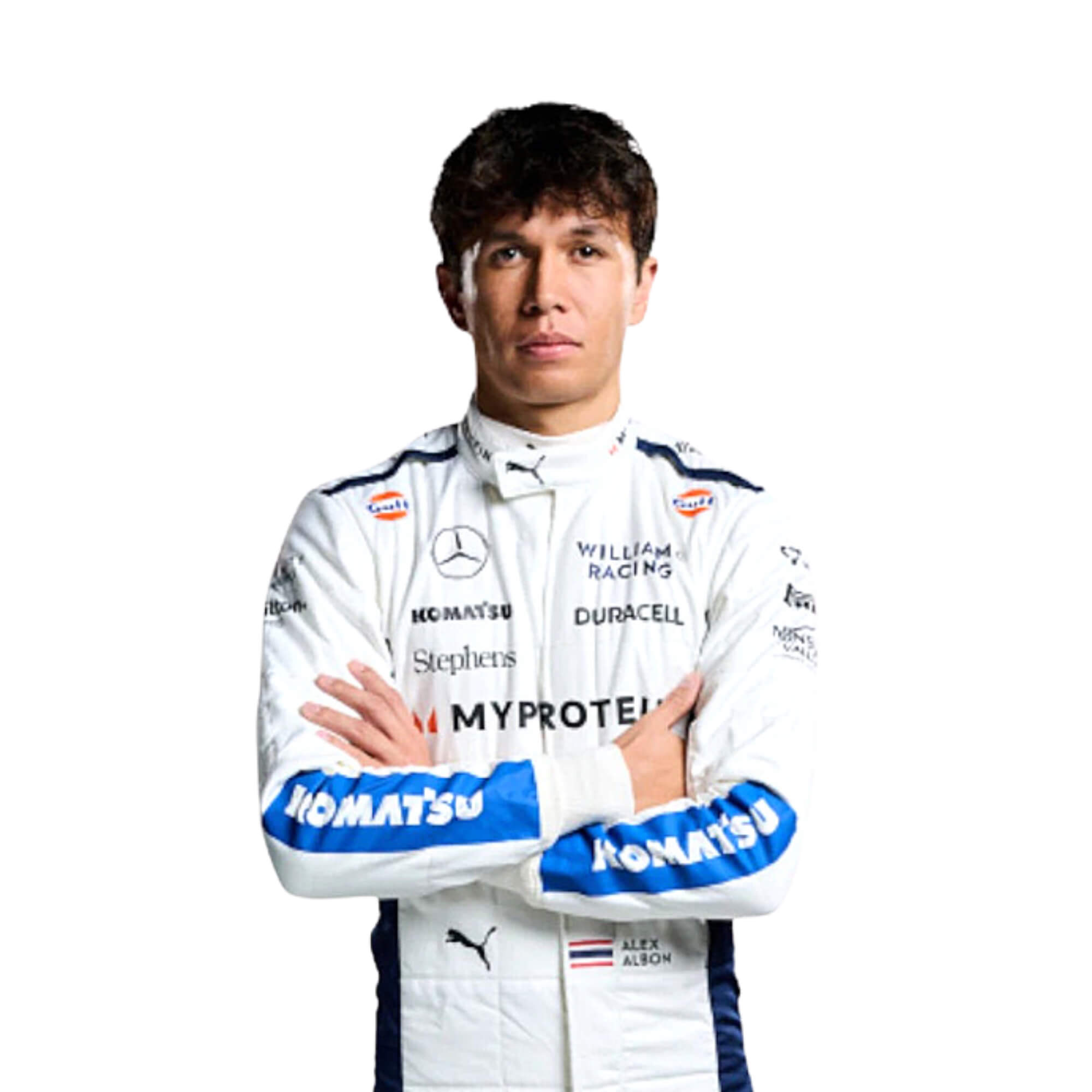 Alex Albon 2024 F1 Racing Suit Team Williams