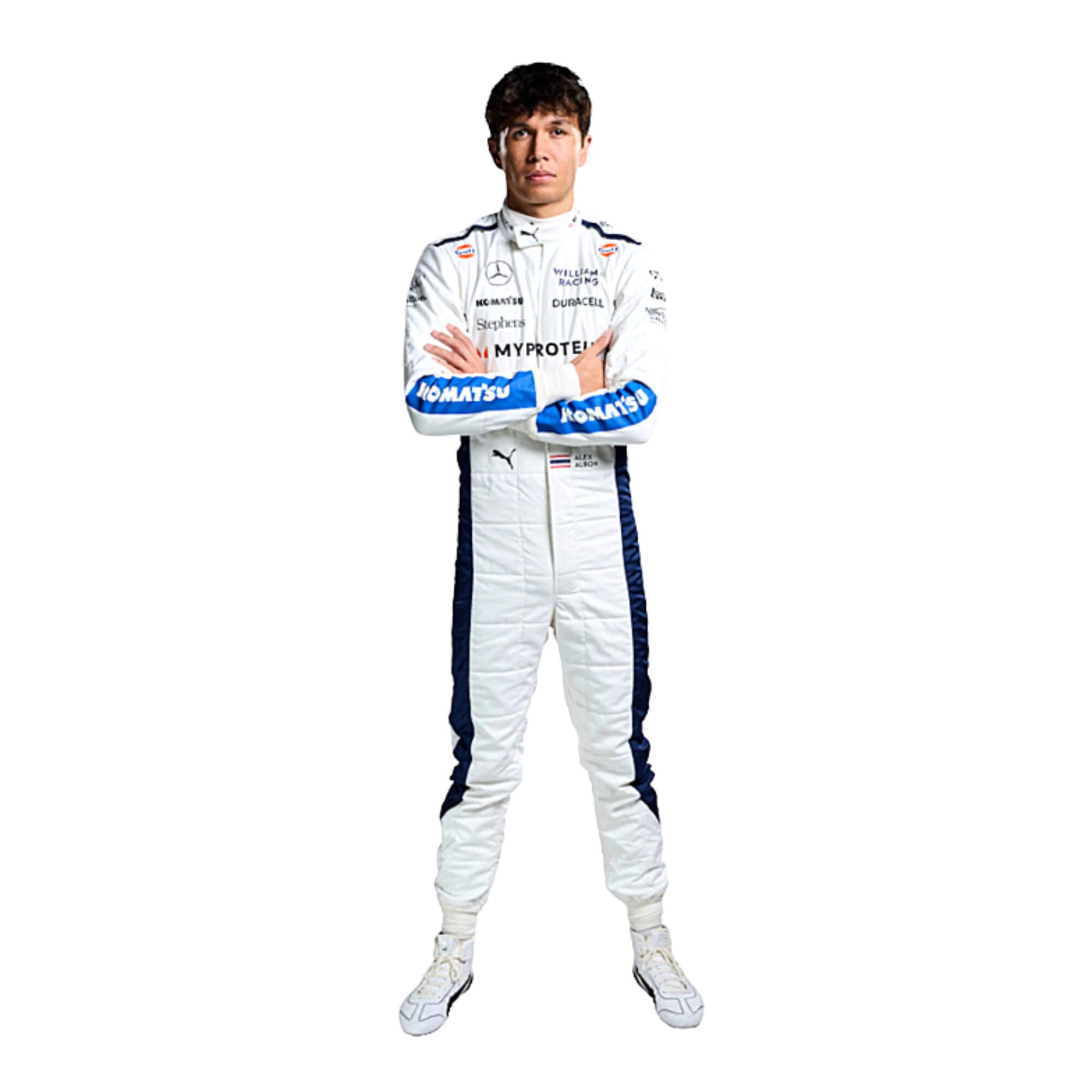 Alex Albon 2024 F1 Racing Suit Team Williams