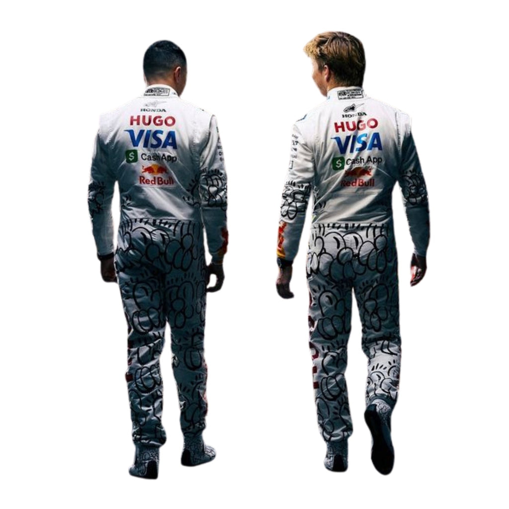 2025 F1 Racing Costume Worn By Isack Hadjar and Liam Lawson British GP