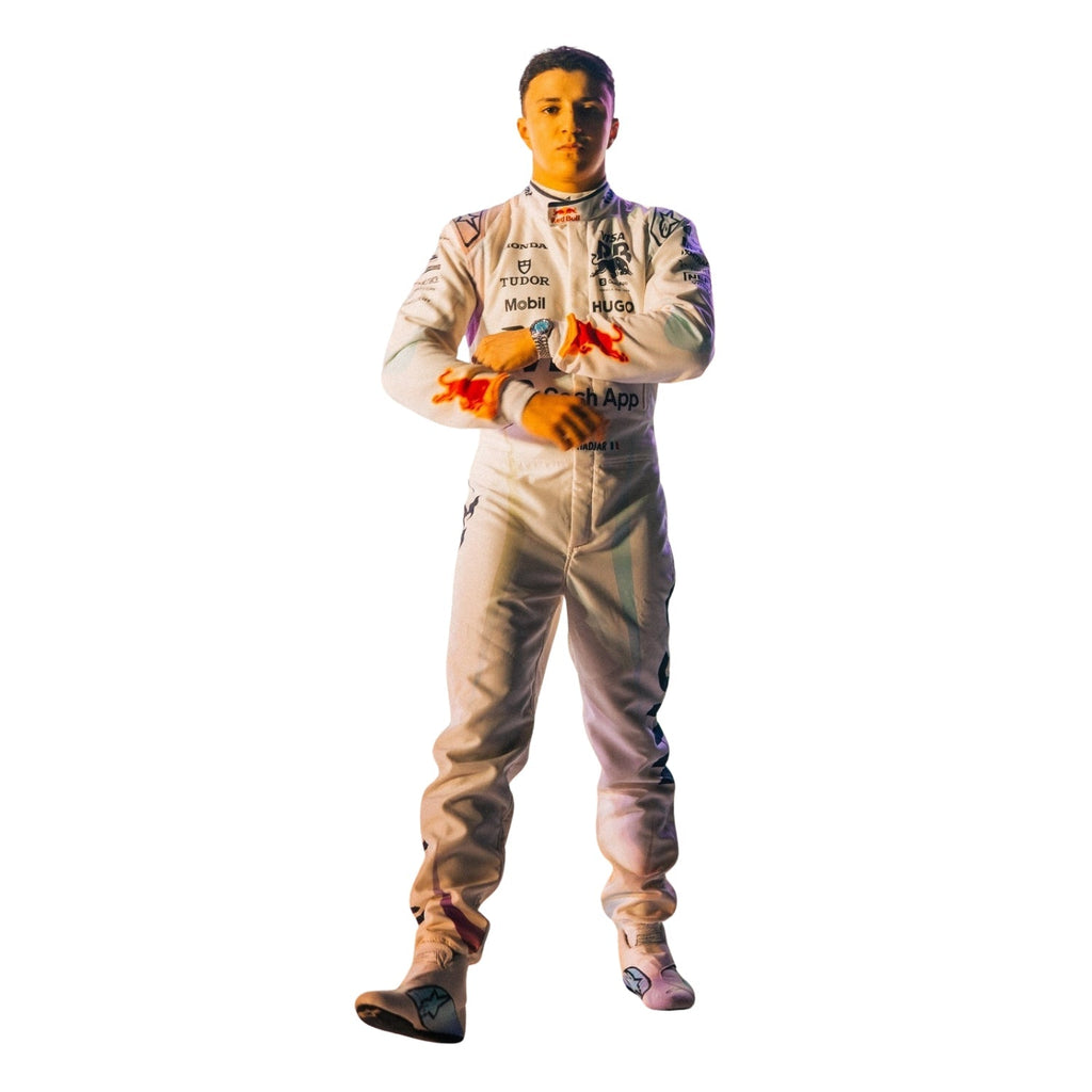 2025 F1 Racing Costume Worn By Isack Hadjar and Liam lawson Las Vegas GP