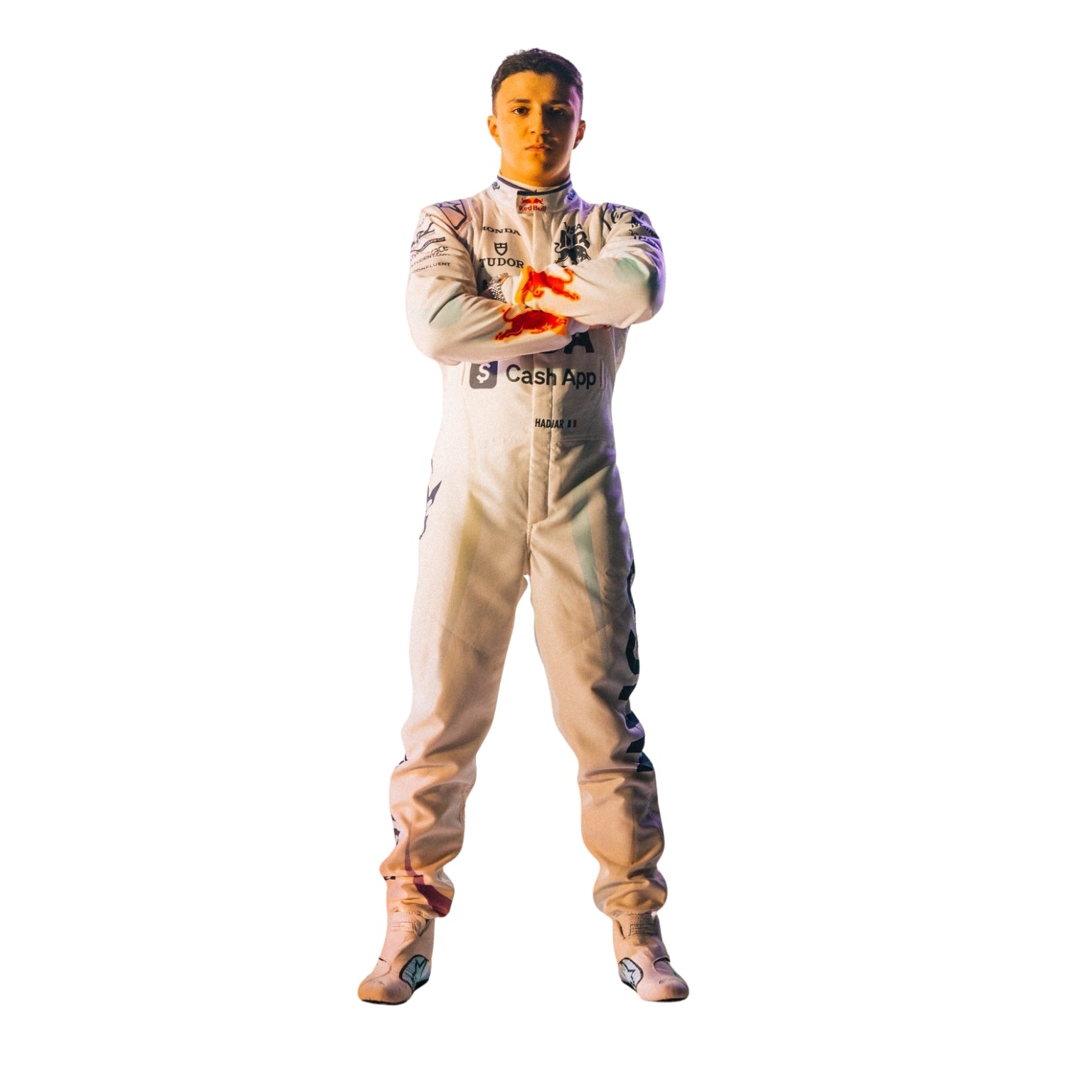 2025 F1 Racing Costume Worn By Isack Hadjar and Liam lawson Las Vegas GP