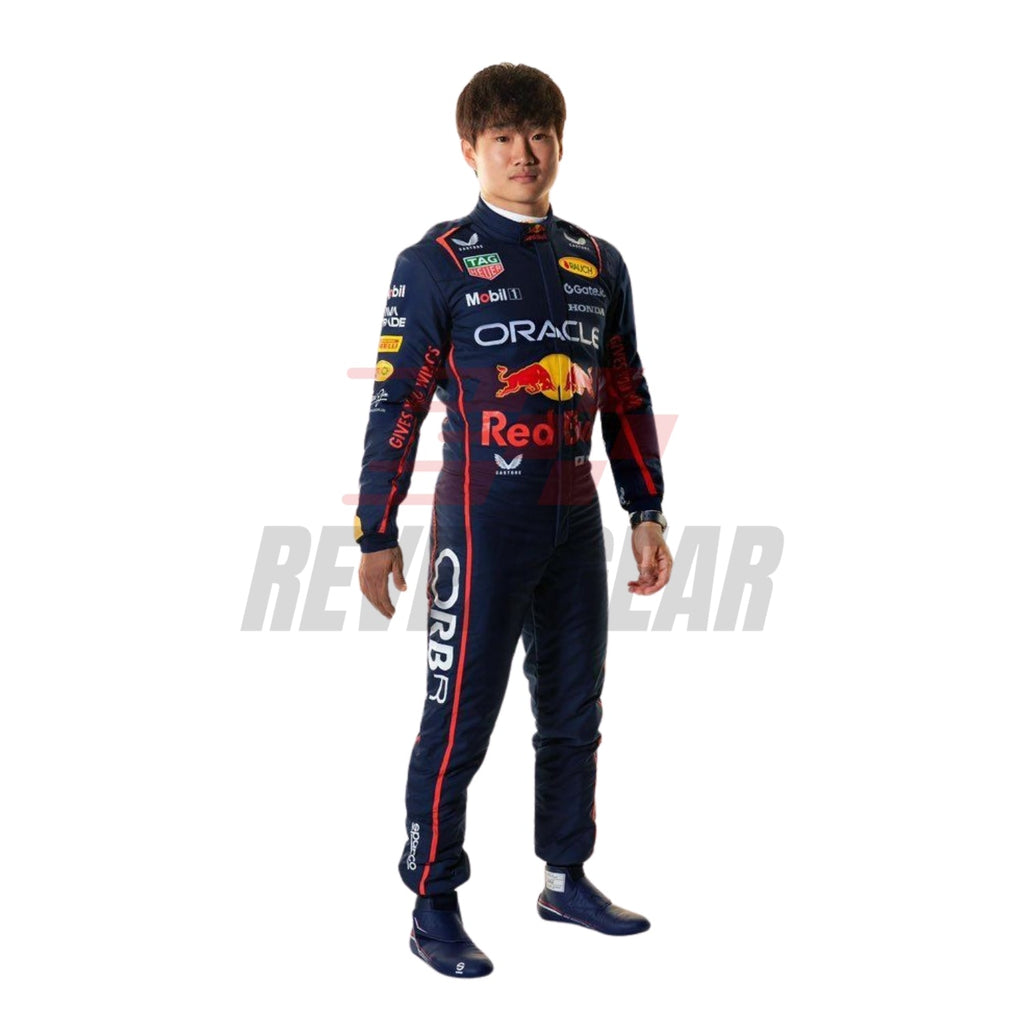 Yuki Tsunoda 2025 Bahrain F1 Race Suit