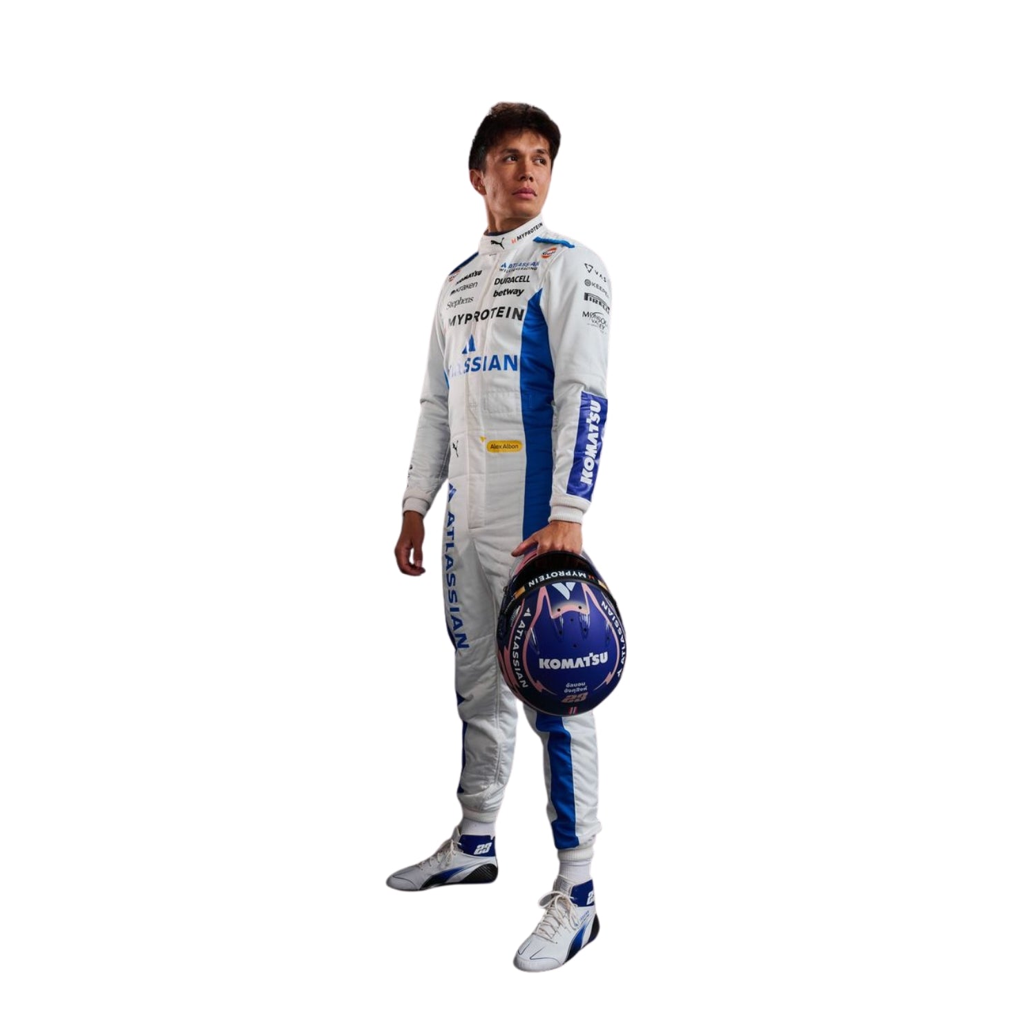 Alex Albon 2025 F1 Racing Suit Team Williams