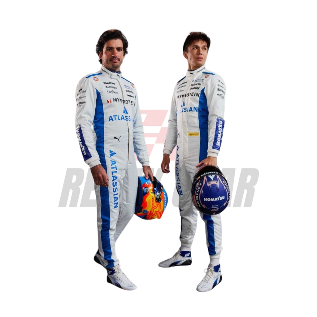 2025 Monaco GP F1 Racing Costume Worn by Alex Albon & Carlos Sainz Jr