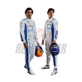 2025 F1 racing costume worn by Alex Albon & Carlos Sainz Jr – HP Monaco GP