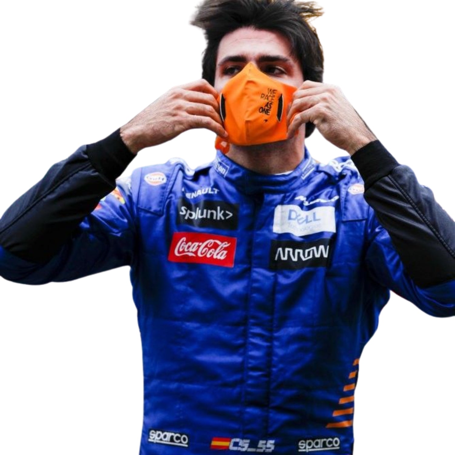 Carlos Saniz 2020 F1 Racing Suit Team McLaren