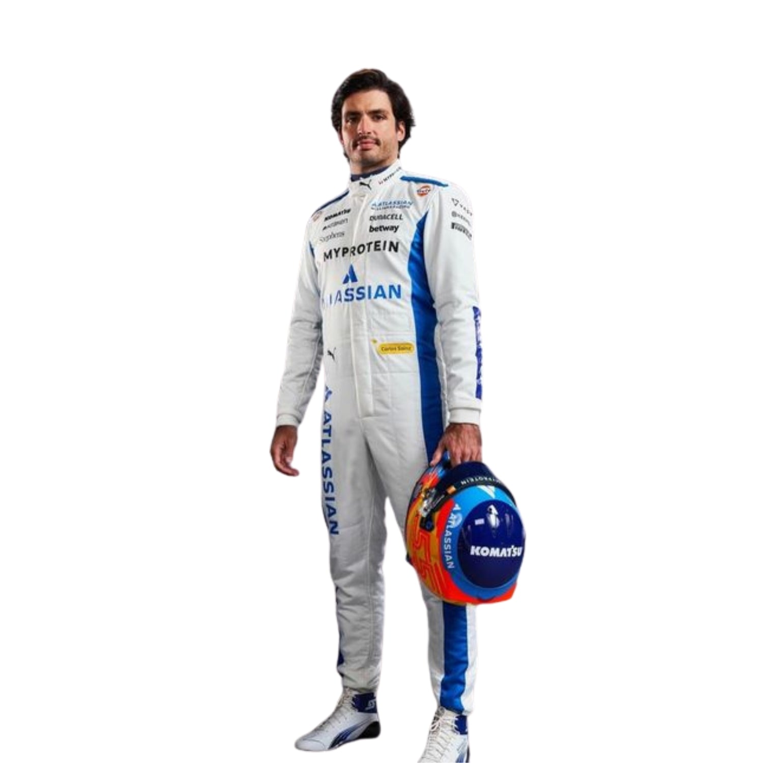 Carlos Sainz 2025 F1 Racing Suit Team Williams