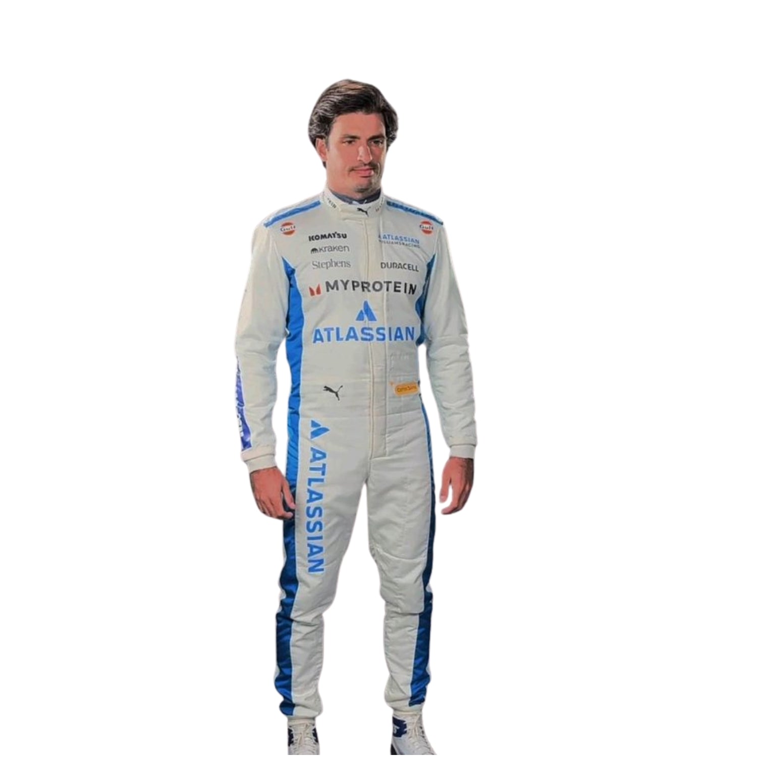 Carlos Sainz 2025 F1 Racing Suit Team Williams