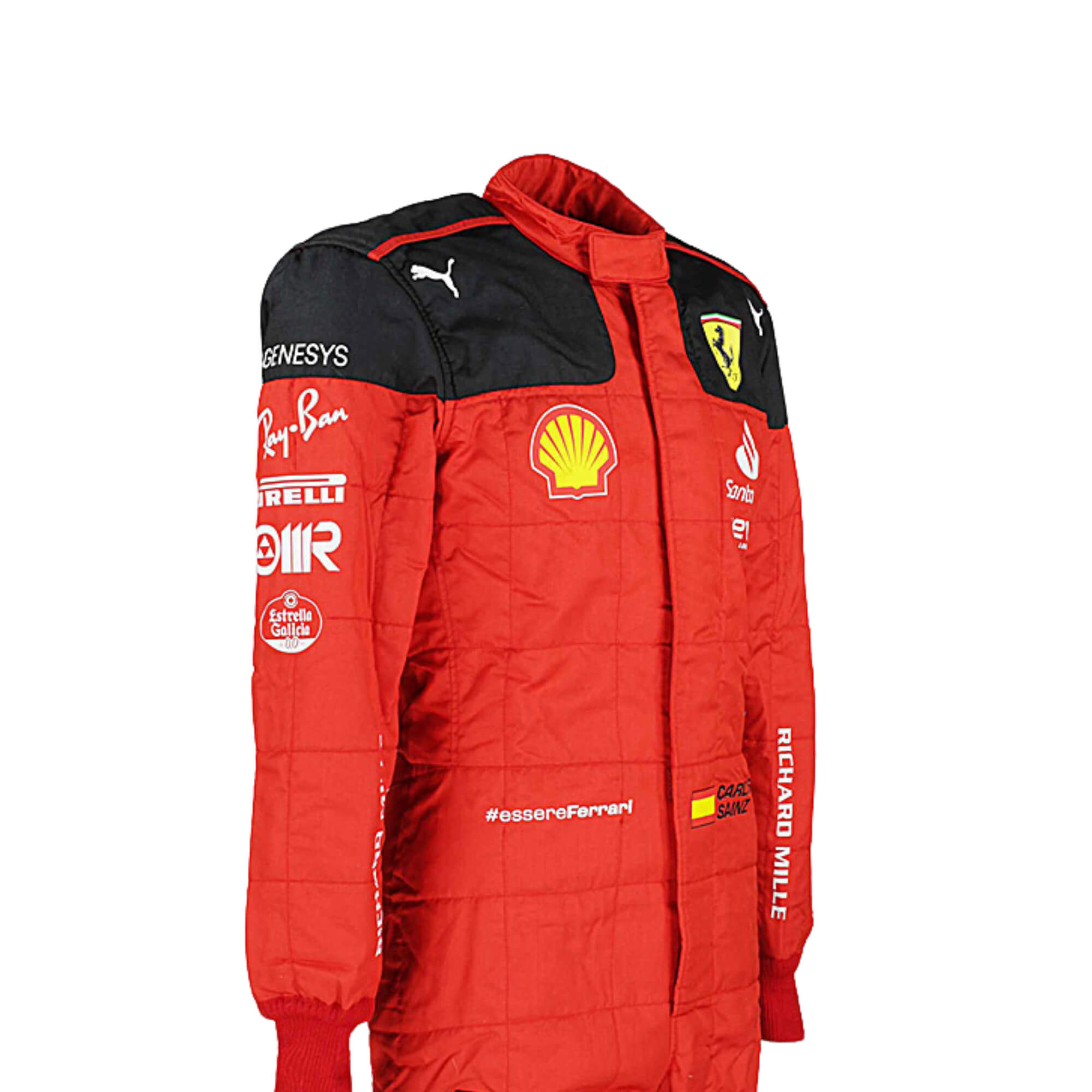 Carlos Sainz Jr 2023 F1 Racing Suit Team Ferrari