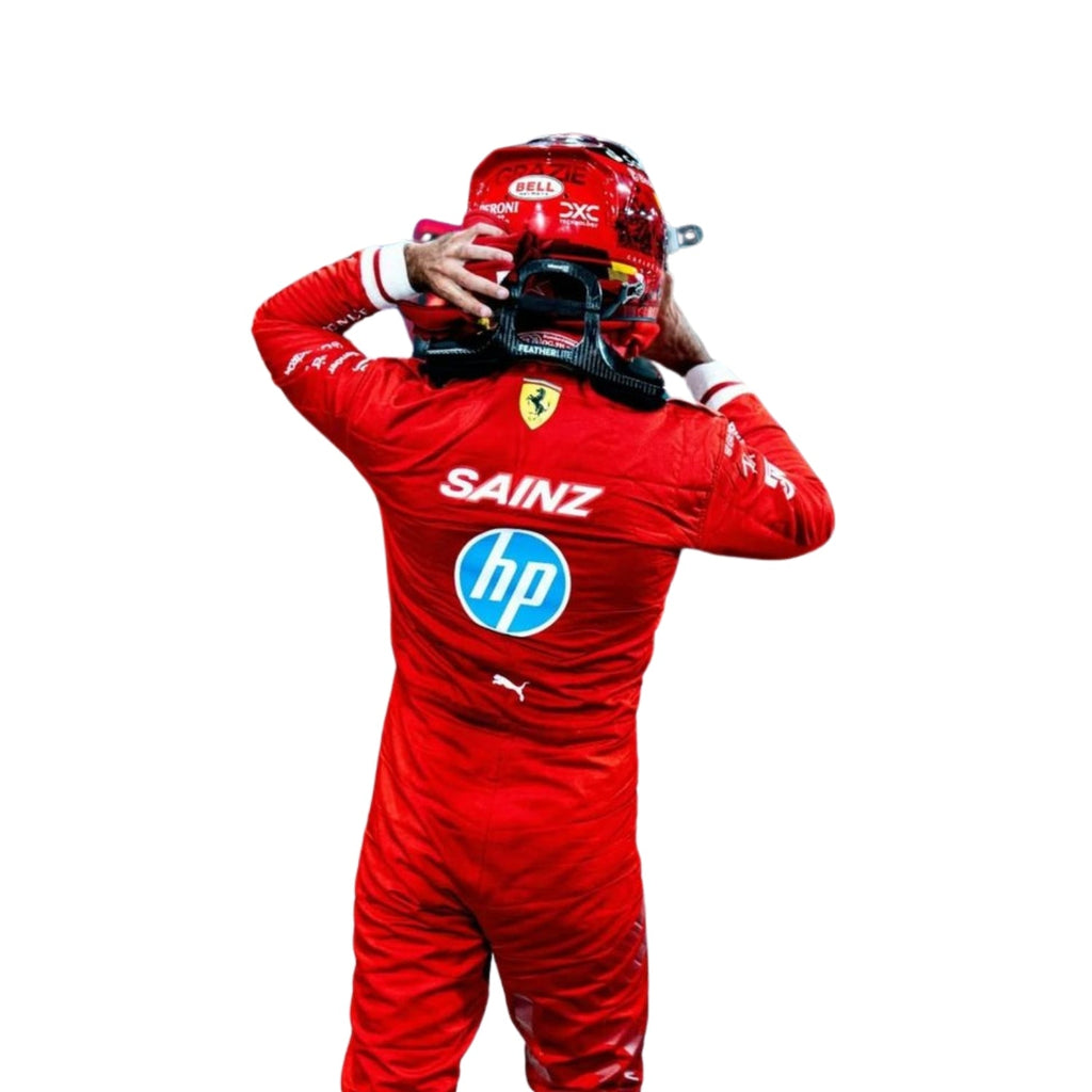 Carlos Sainz Jr 2024 Monaco GP HP F1 Racing Suit Team Ferrari