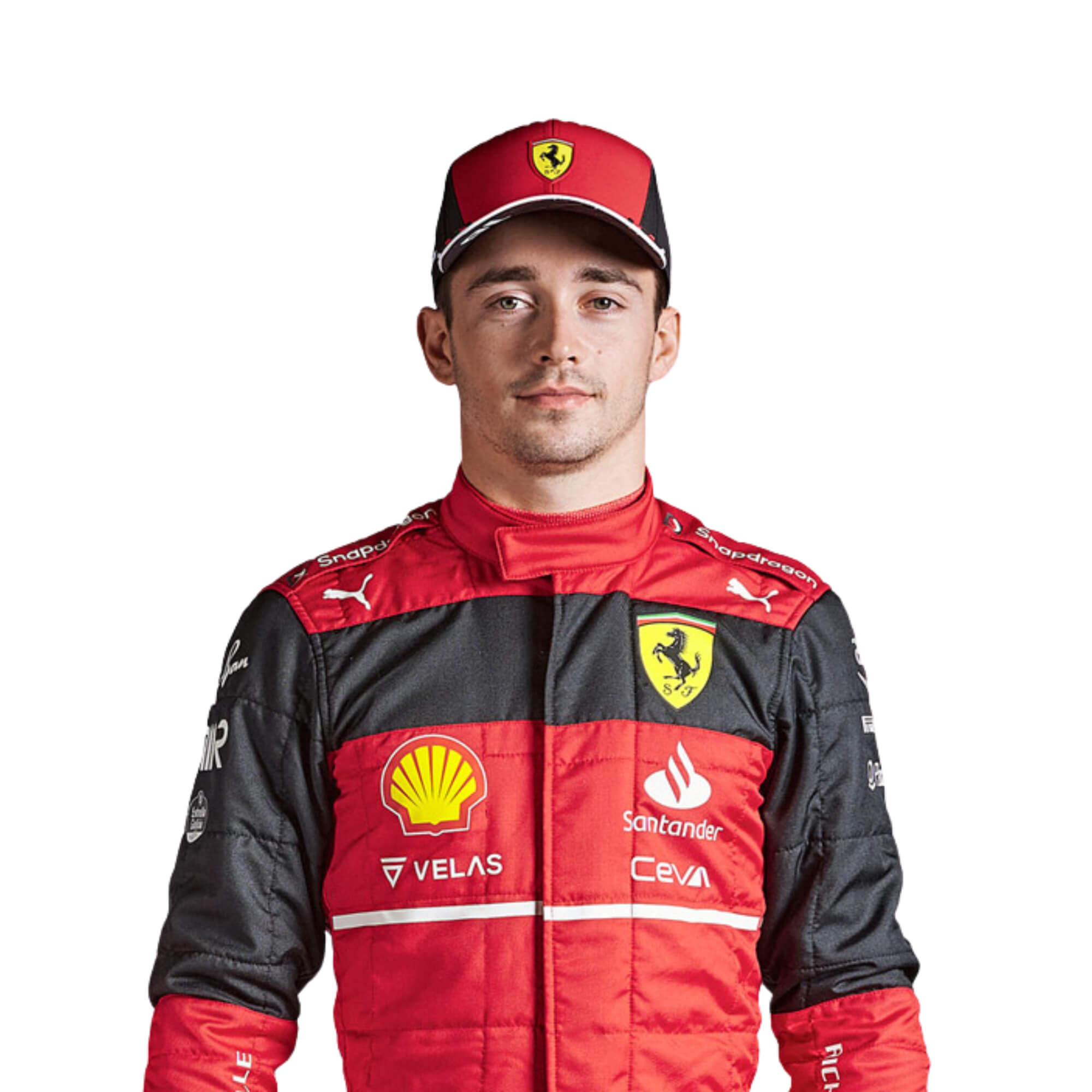Charles Leclerc 2022 F1 Racing Suit Team Ferrari