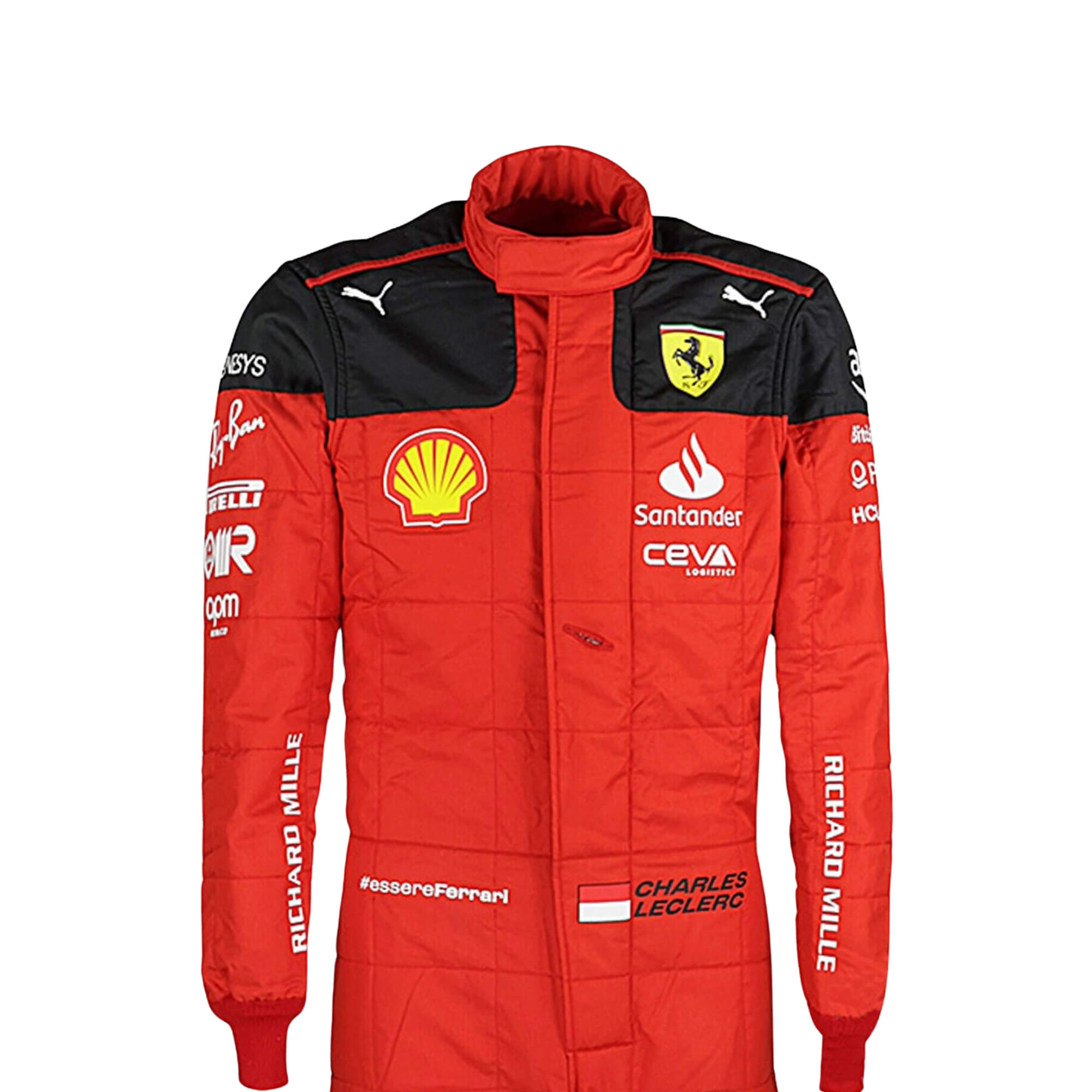 Charles Leclerc 2023 F1 Racing Suit Team Ferrari