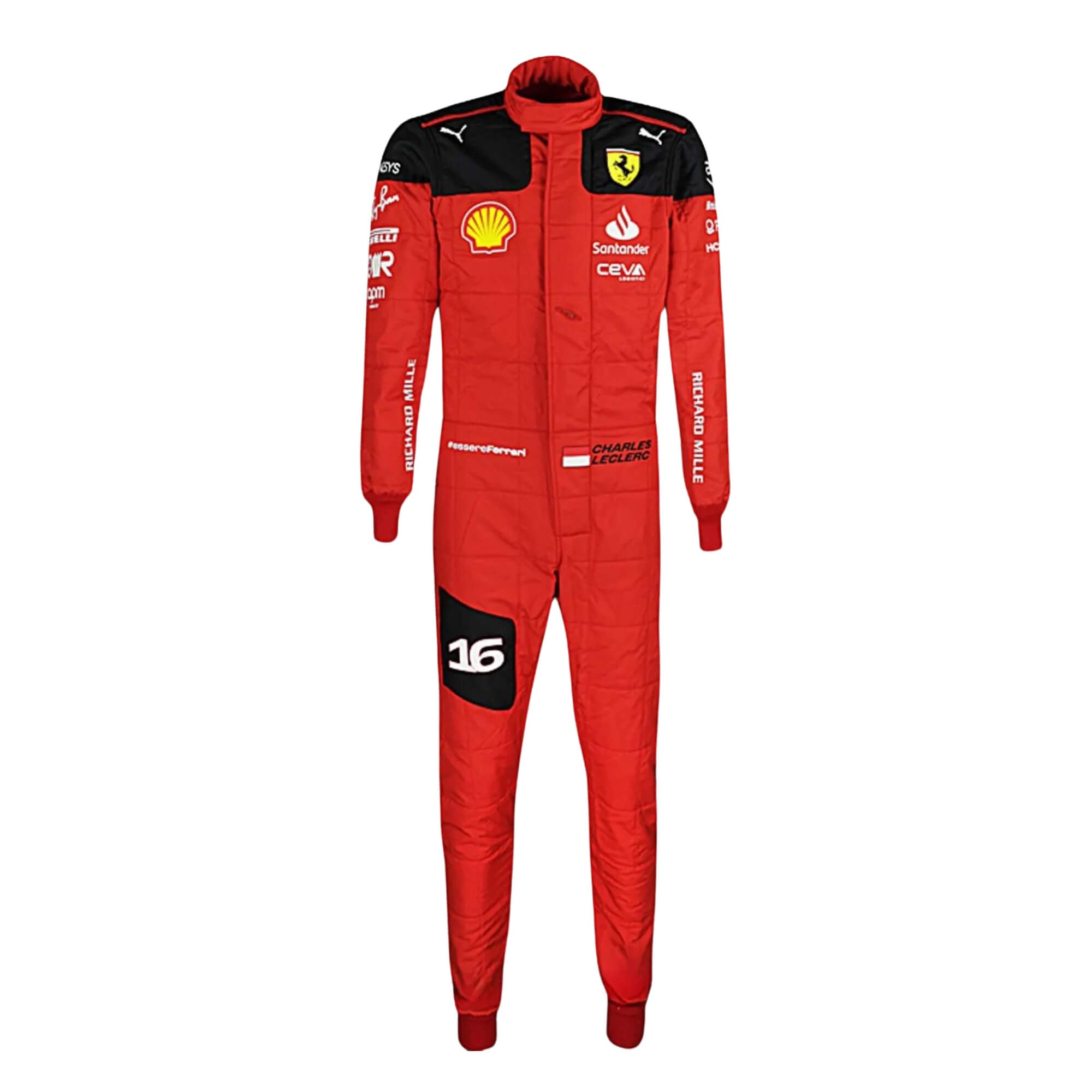 Charles Leclerc 2023 F1 Racing Suit Team Ferrari