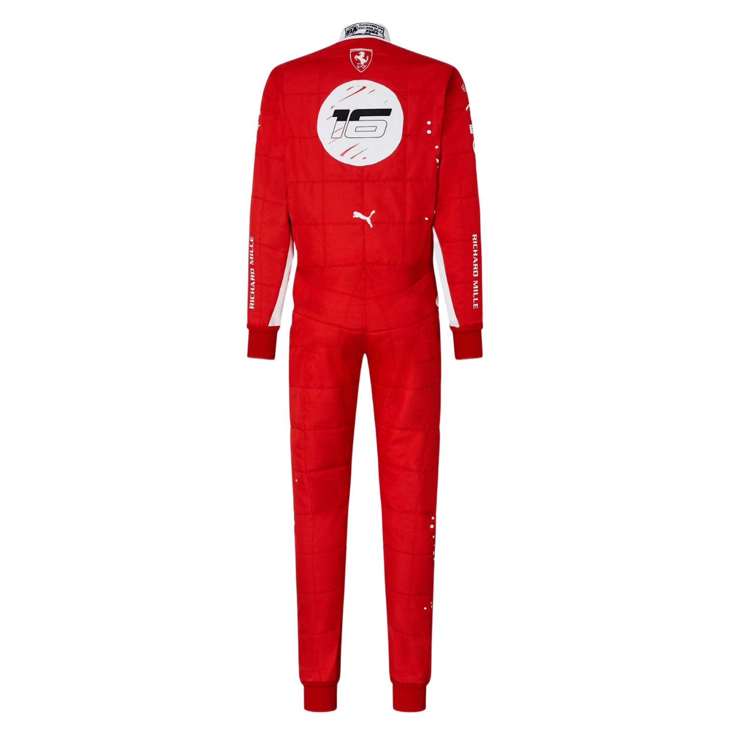 Charles Leclerc 2023 Las Vegas GP F1 Racing Suit Team Ferrari