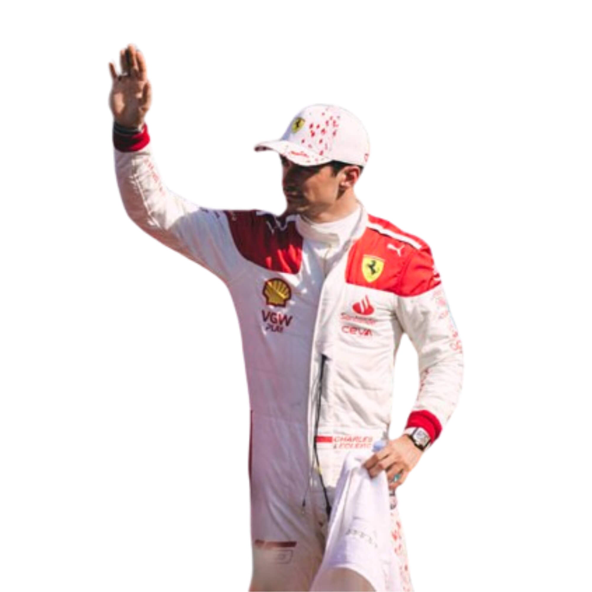Charles Leclerc 2023 Monaco GP F1 Racing Suit Team Ferrari