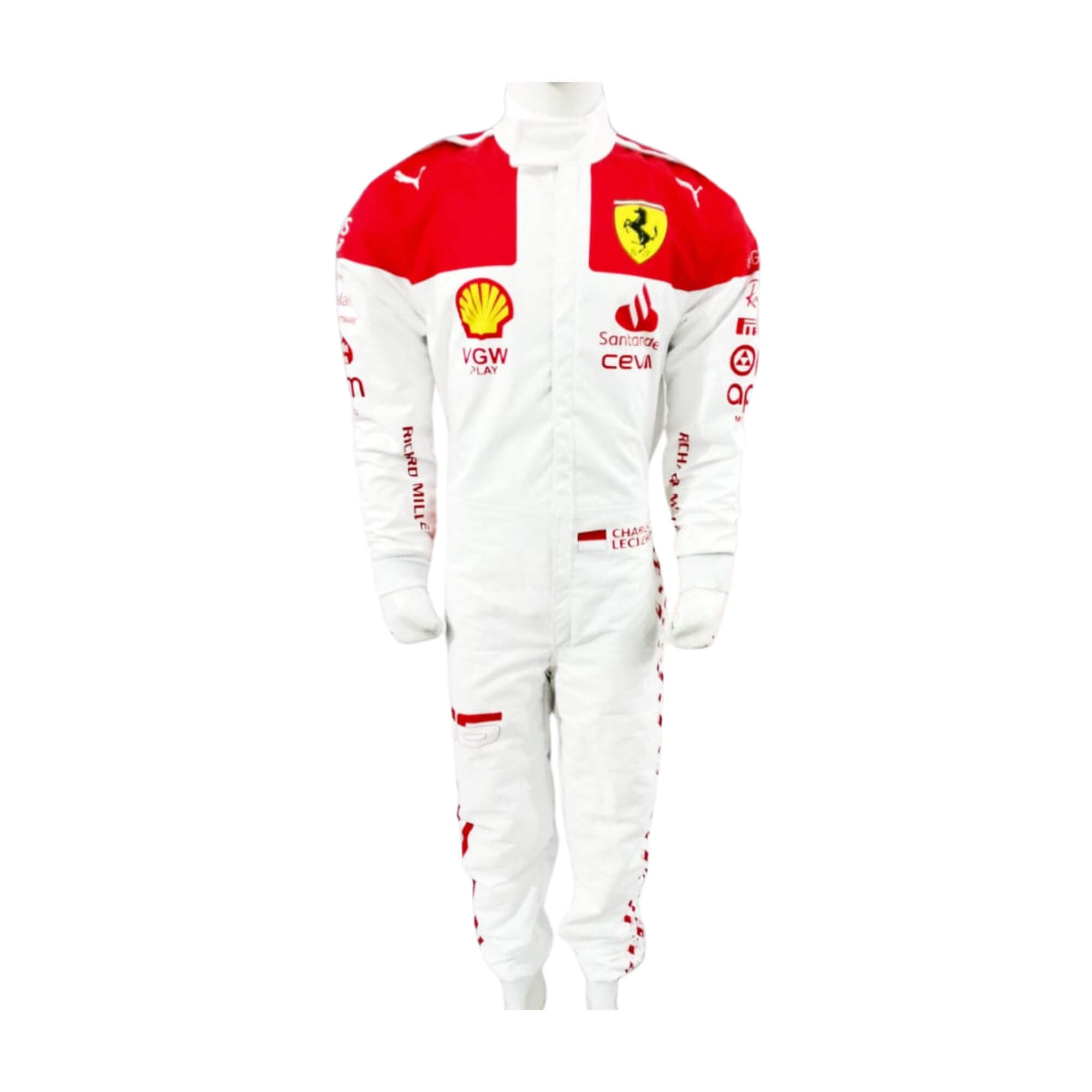 Charles Leclerc 2023 Monaco GP F1 Racing Suit Team Ferrari