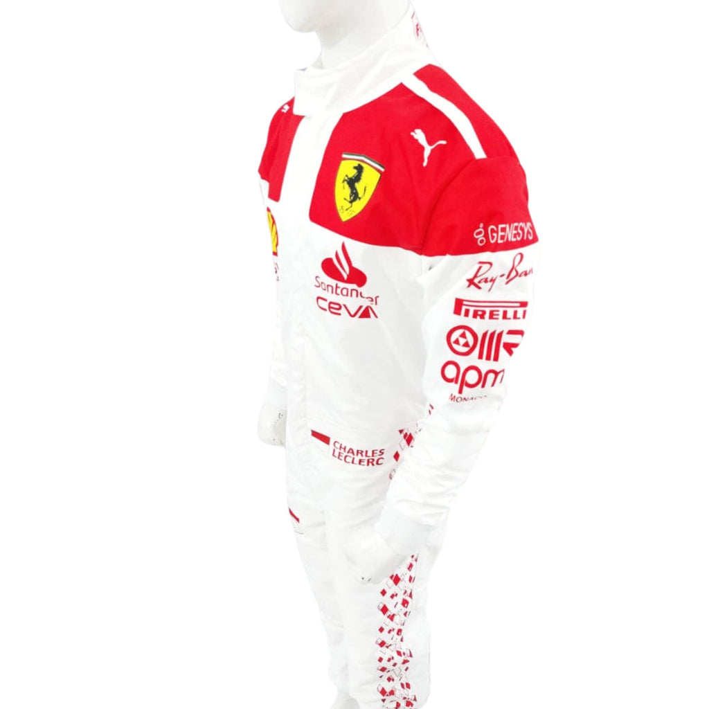Charles Leclerc 2023 Monaco GP F1 Racing Suit Team Ferrari