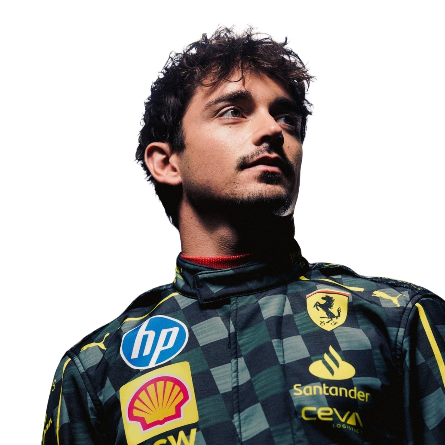 Charles Leclerc 2024 HP Italy GP F1 Racing Suit Team Ferrari