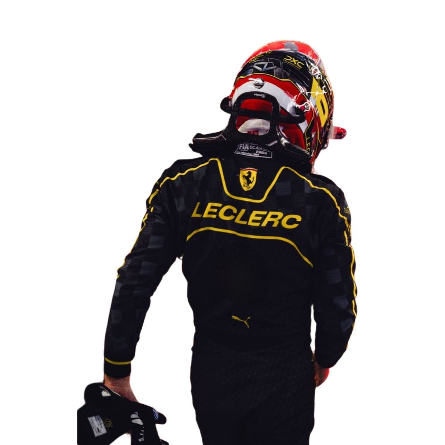 Charles Leclerc 2024 HP Italy GP F1 Racing Suit Team Ferrari
