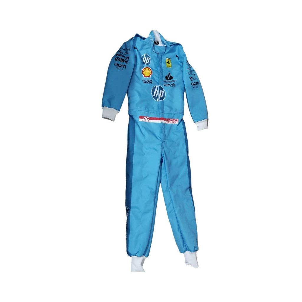 Charles Leclerc 2024 Miami Grand Prix F1 Racing Suit Team Ferrari