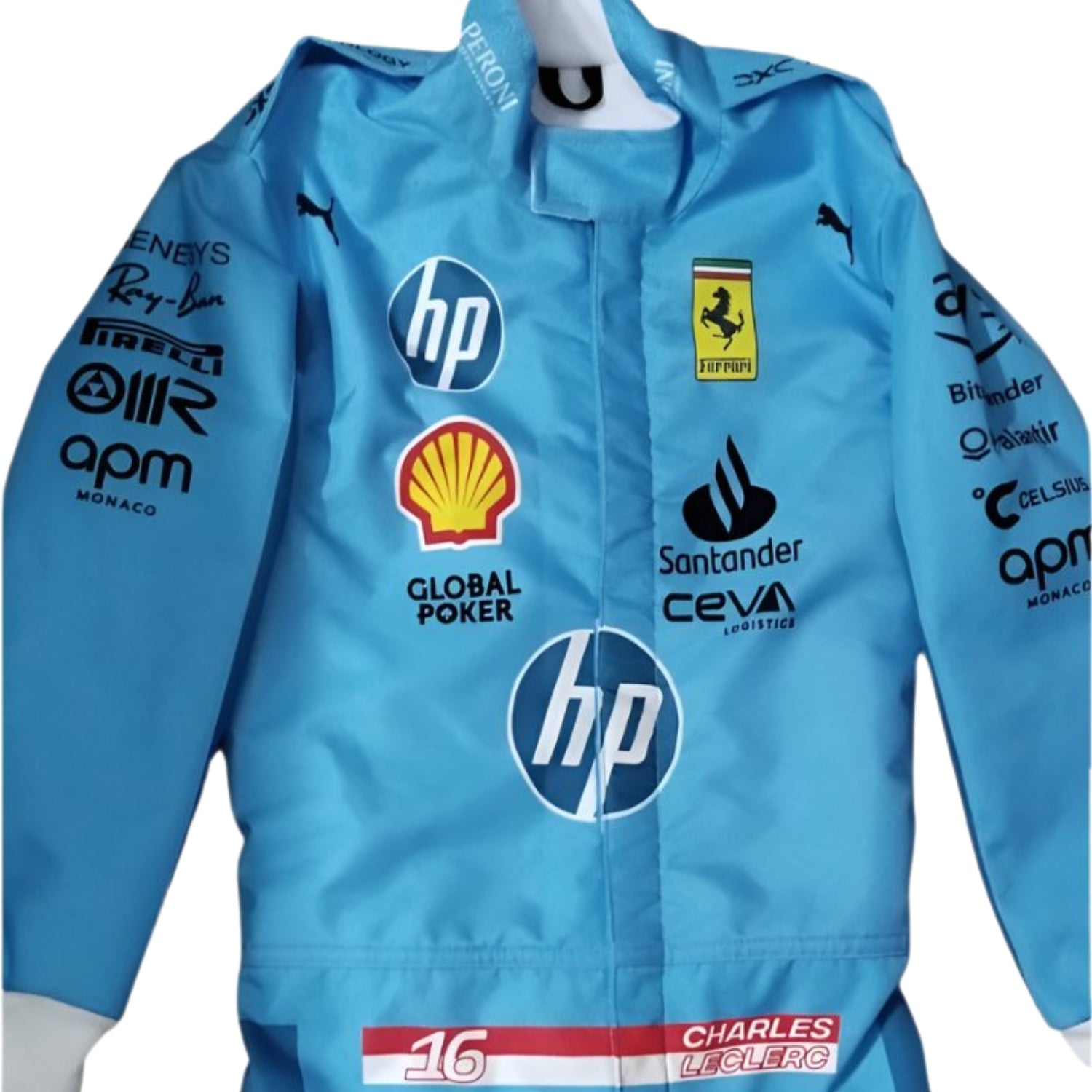Charles Leclerc 2024 Miami Grand Prix F1 Racing Suit Team Ferrari