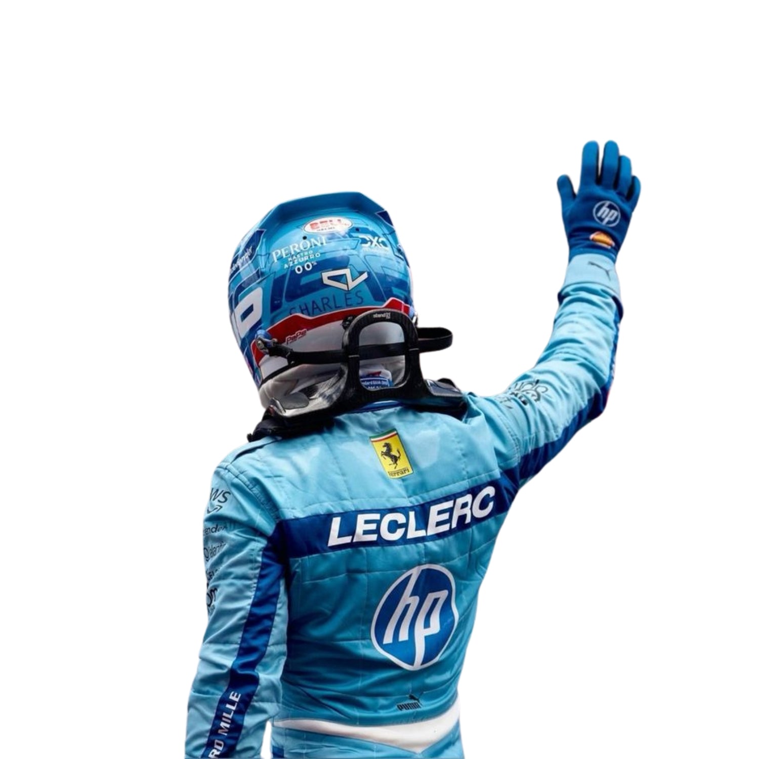 Charles Leclerc 2024 Miami Grand Prix F1 Racing Suit Team Ferrari