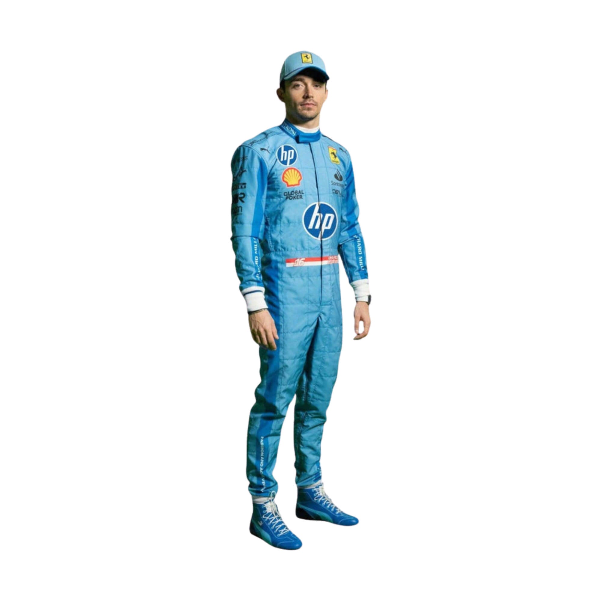 Charles Leclerc 2024 Miami Grand Prix F1 Racing Suit Team Ferrari