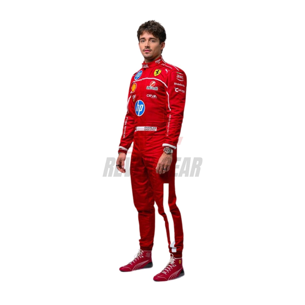 F1 Racing Costume Worn by Charles Leclerc & Lewis Hamilton - 2025
