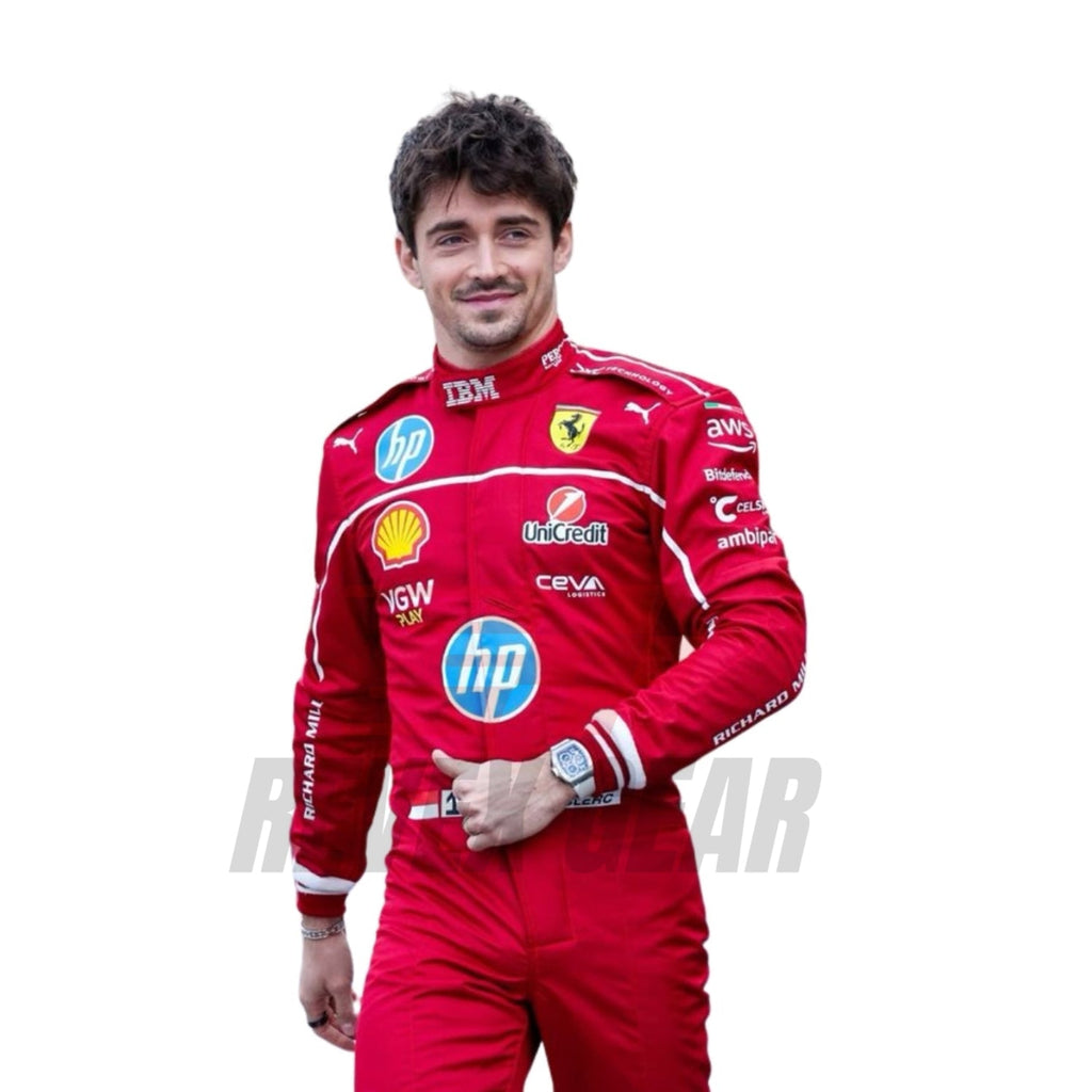 F1 Racing Suit Worn by Charles Leclerc & Lewis Hamilton - 2025